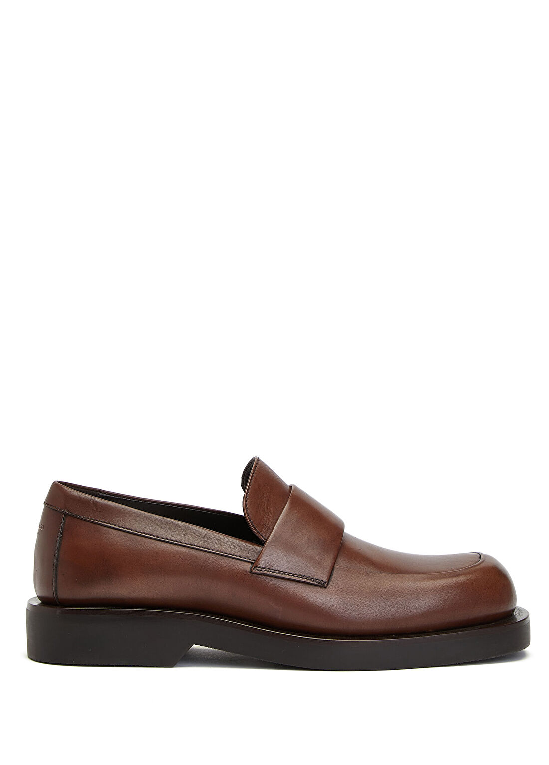 Jimmy Choo Buff Kahverengi Erkek Deri Loafer
