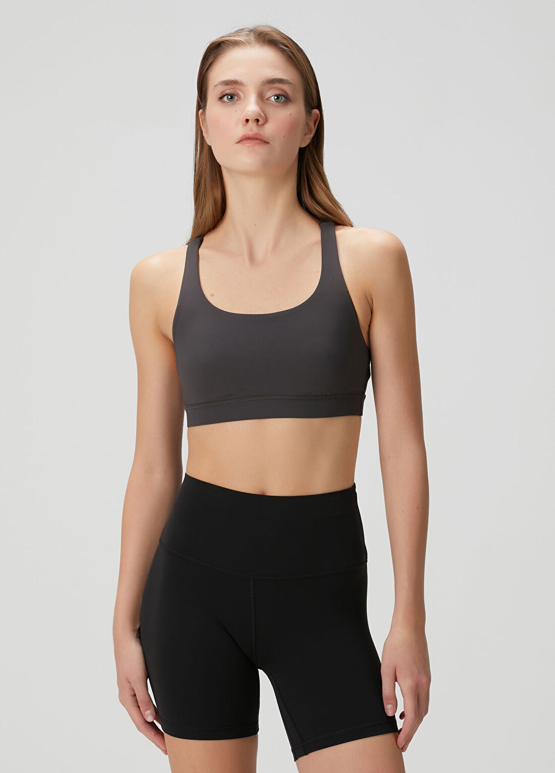 lululemon Energy Longline Gri Büstiyer
