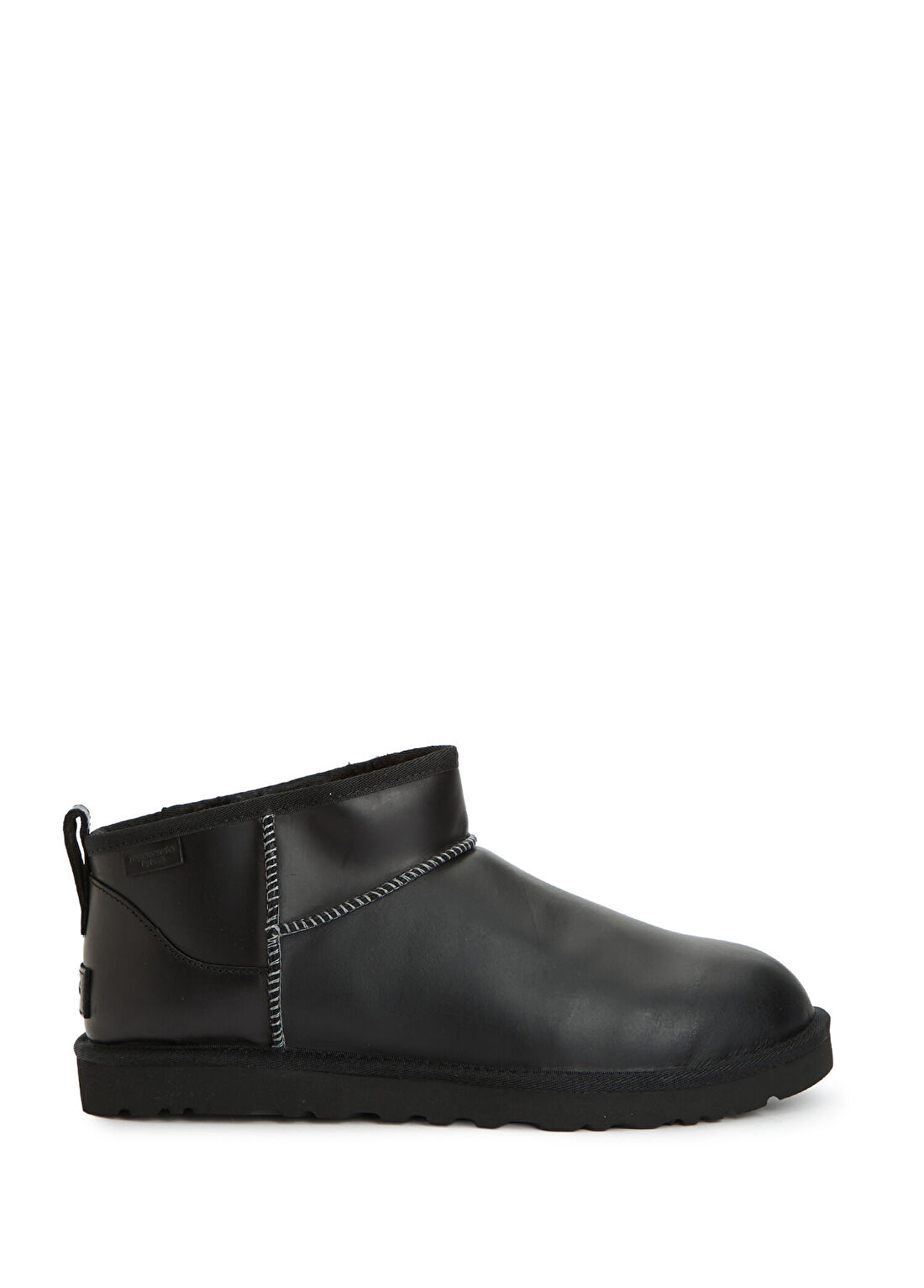 Ugg Classic Ultra Mini Siyah Erkek Deri Bot