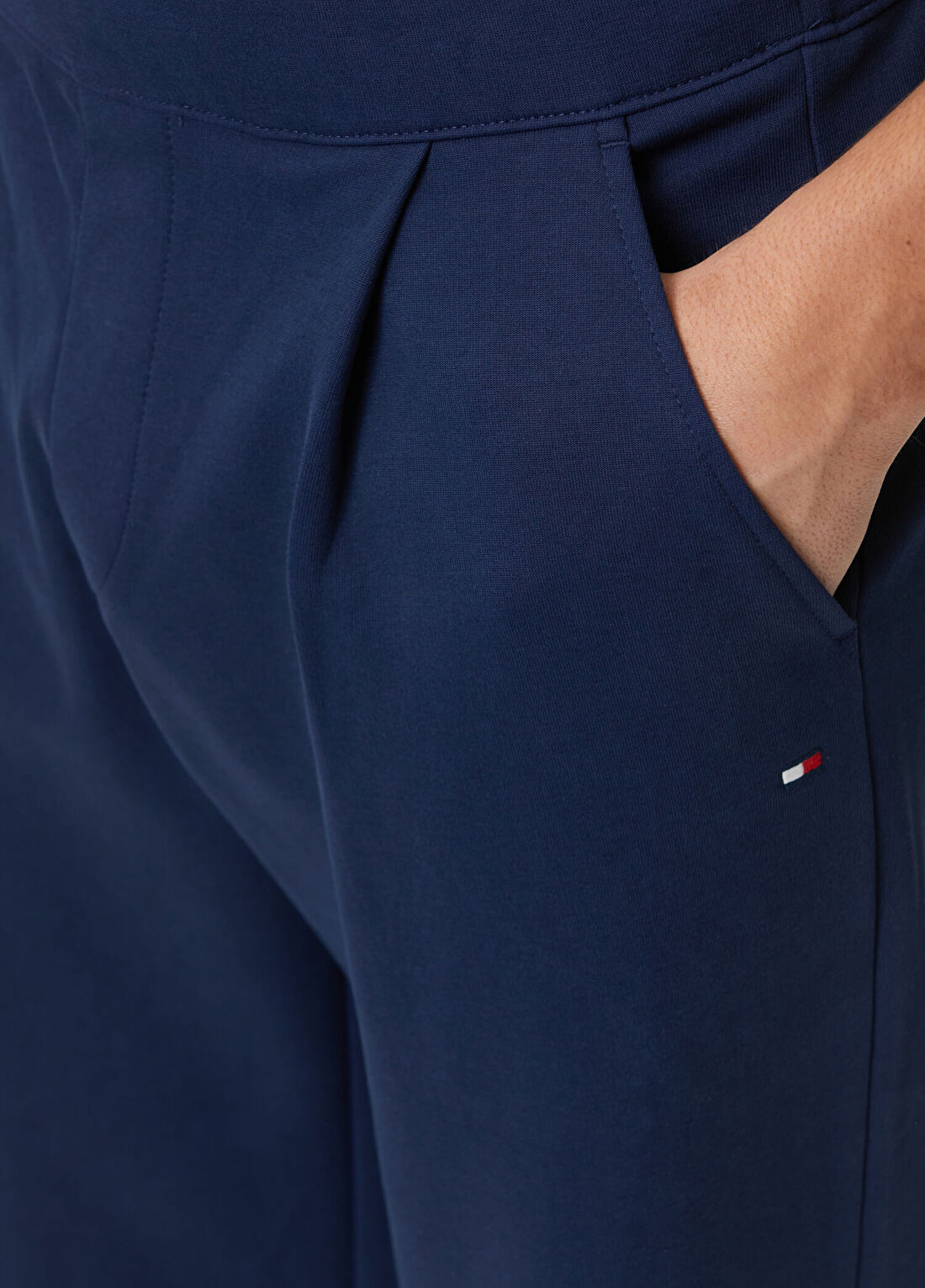 Tommy Hilfiger Essential Intechno Mavi Eşofman Altı görsel 4
