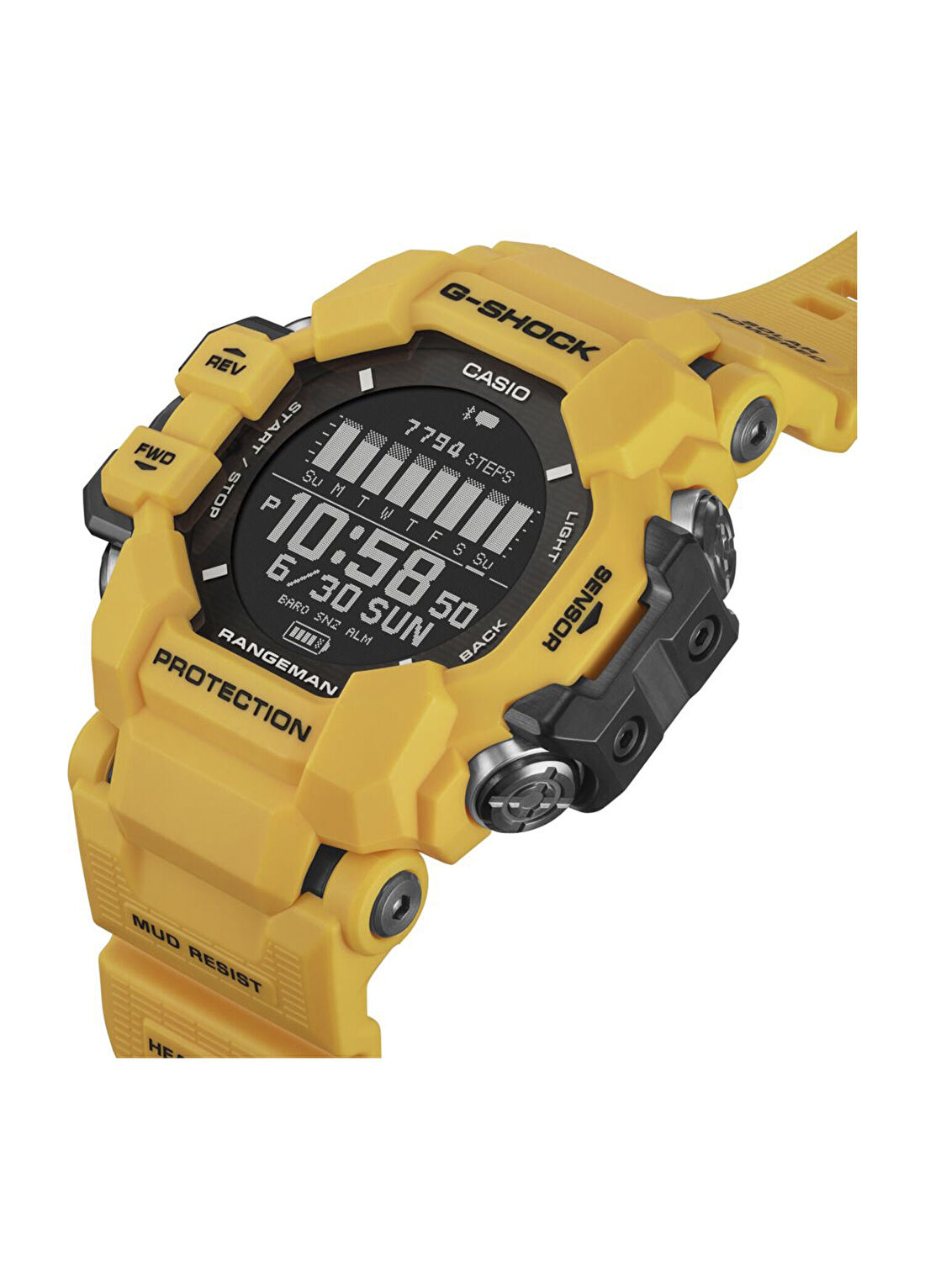 Casio GPR-H1000-9DR Çelik Erkek Kol Saati görsel 2