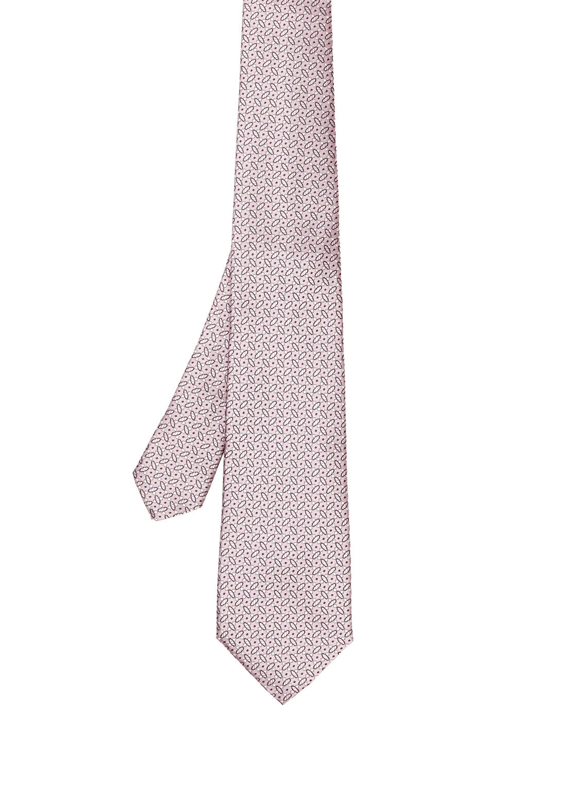 Canali Pembe İpek Kravat