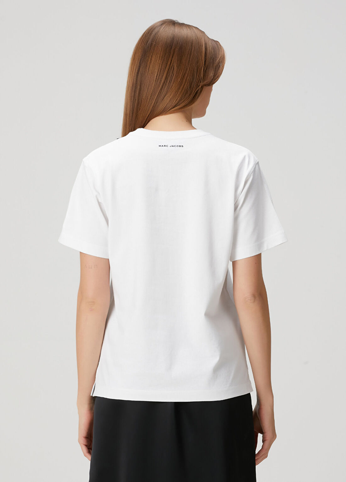 Marc Jacobs Trompe L'oeil Cami Beyaz T-shirt görsel 4