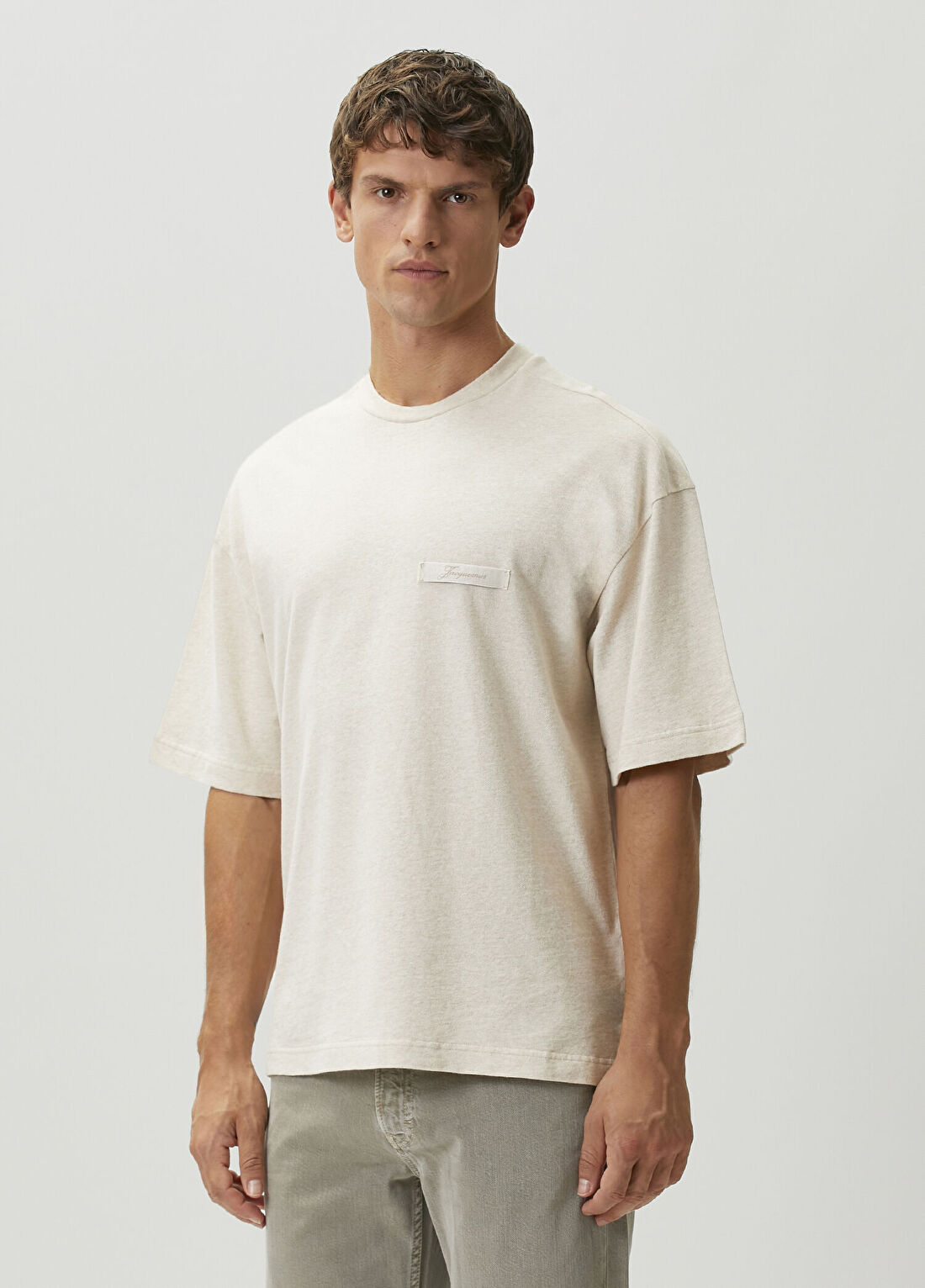 Jacquemus Bej T-shirt görsel 3