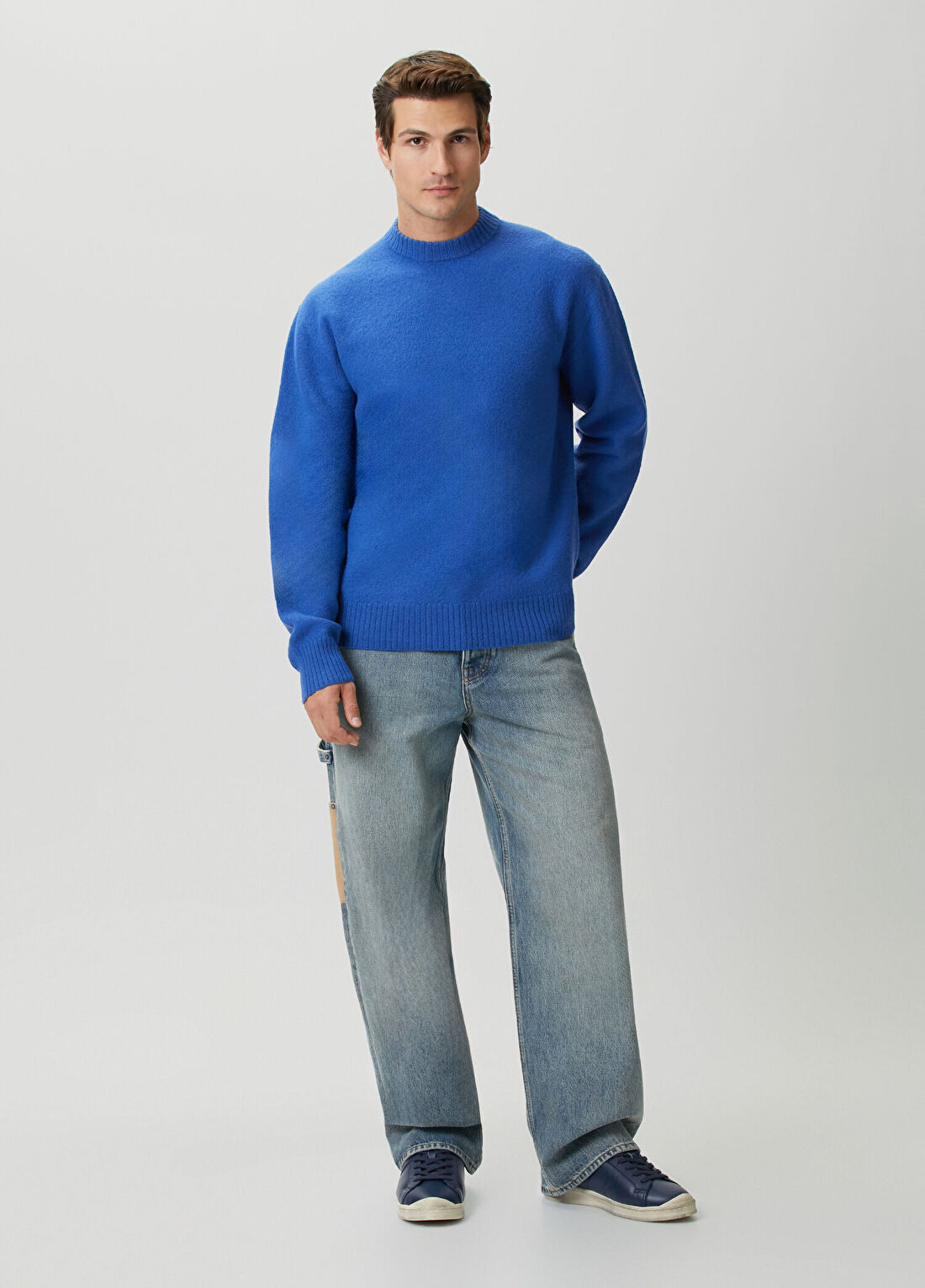 Jil Sander Mavi Yün Triko görsel 2