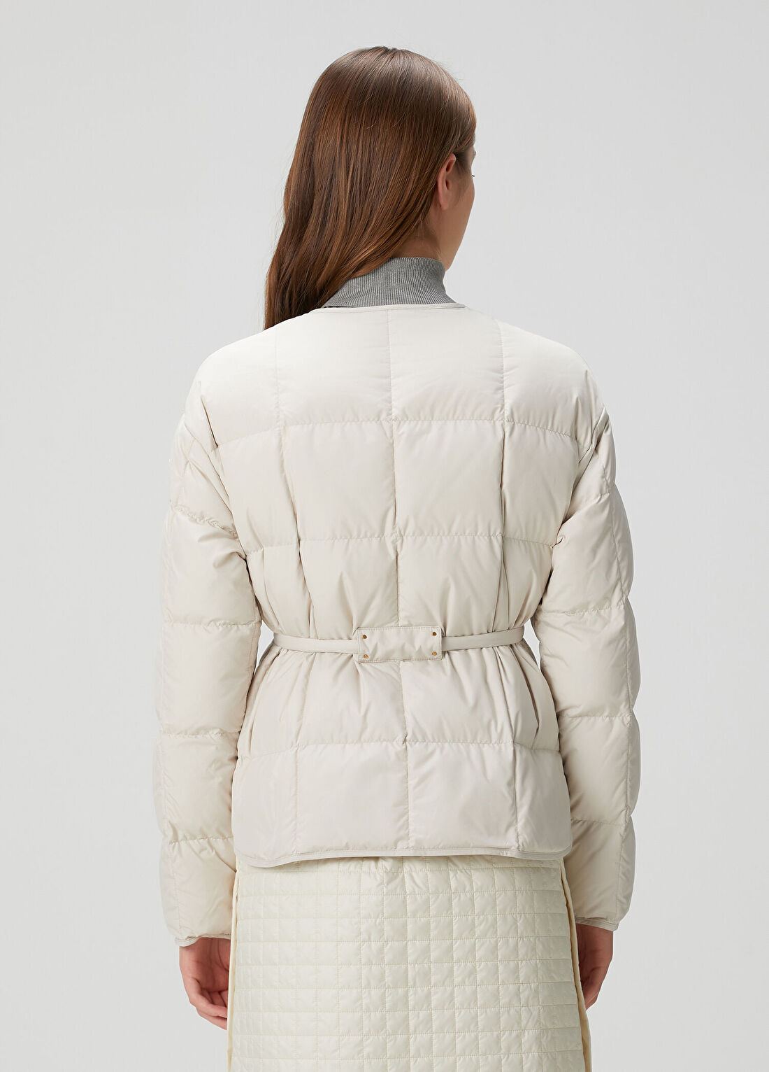 Moncler Caramagne Krem Mont görsel 4