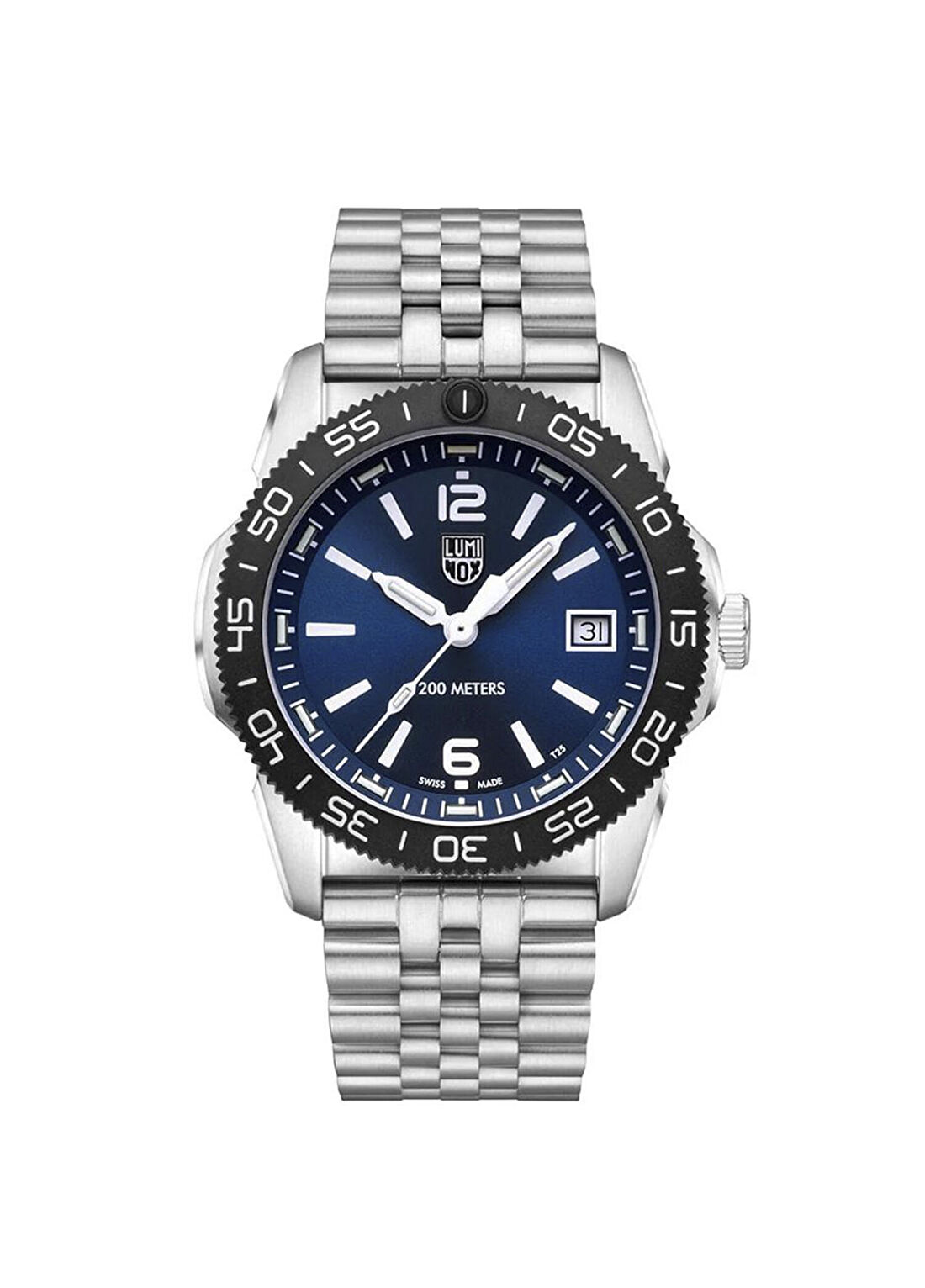 Luminox XS.3123M.Set.1 Metalik Gri Çelik Erkek Kol Saati