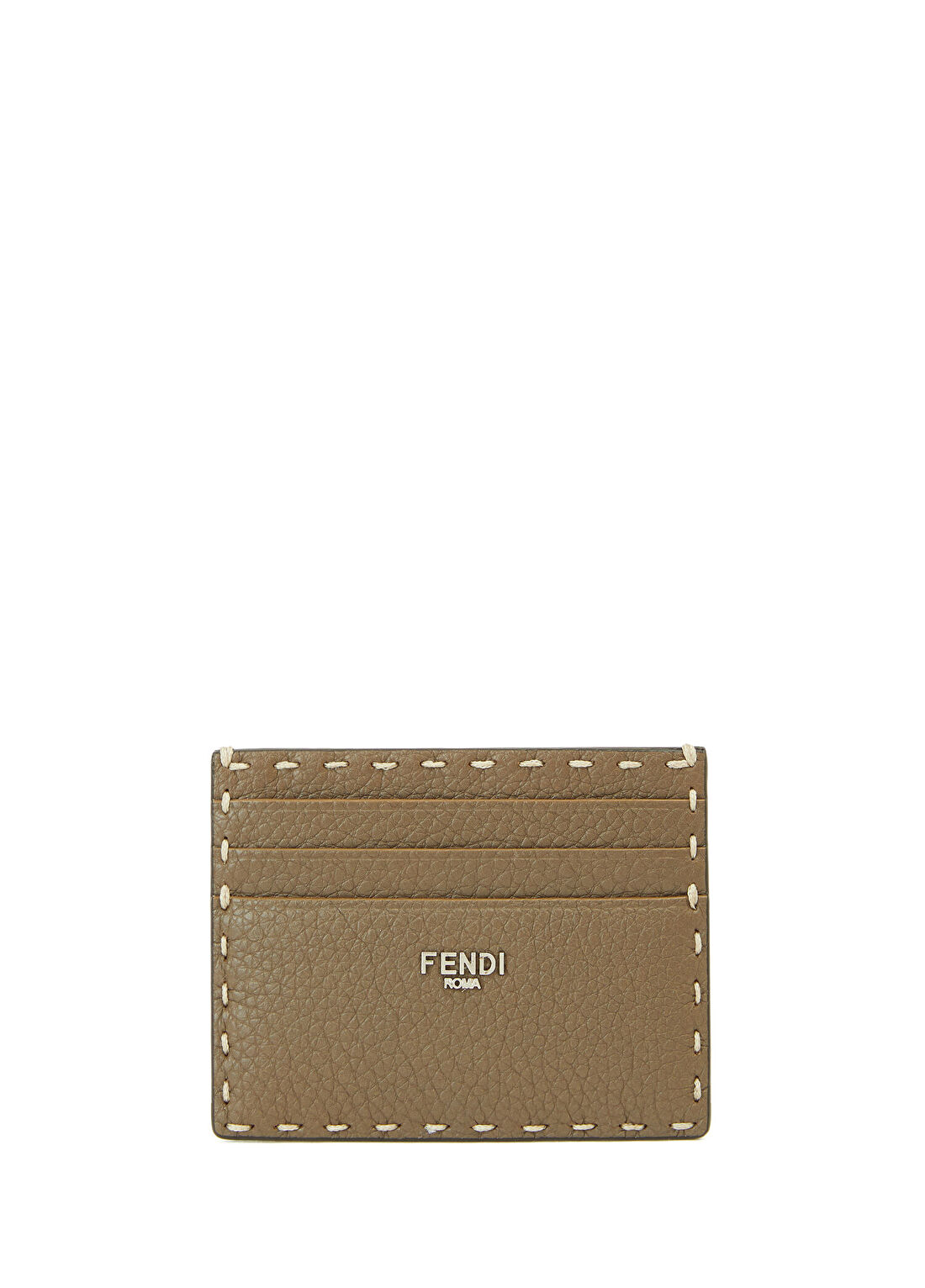 Fendi Koyu Bej Erkek Deri Kartlık