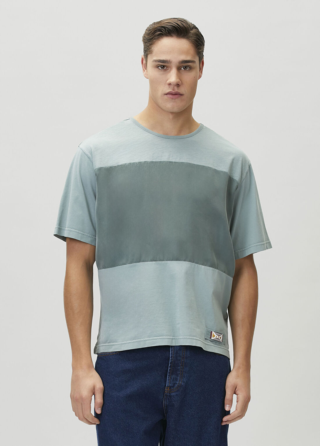 Marni Yeşil Colorblocked T-shirt