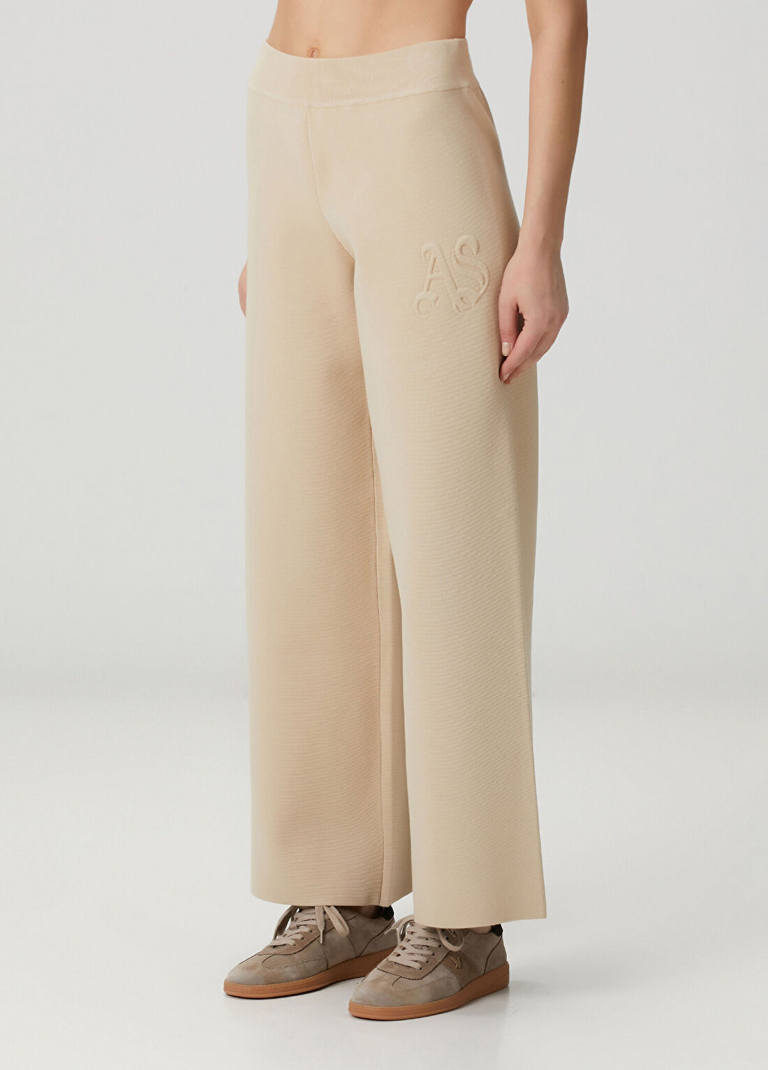 AllSaints Sonny Bej Pantolon görsel 2