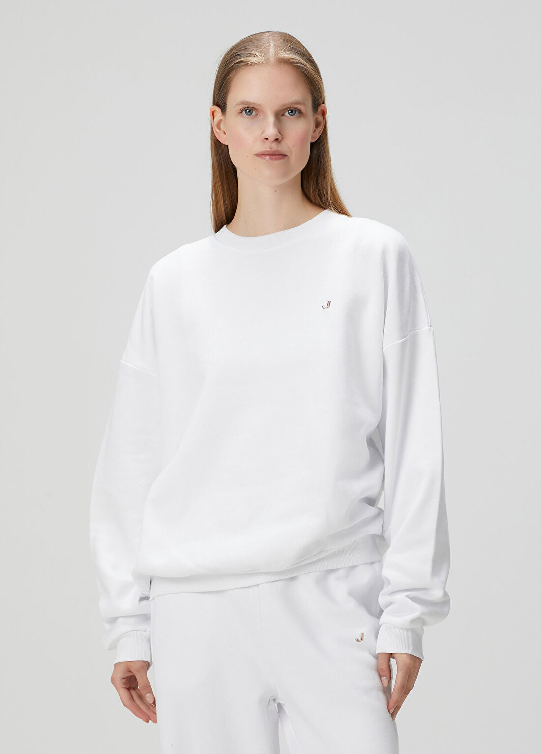Jerf Aura Beyaz Sweatshirt
