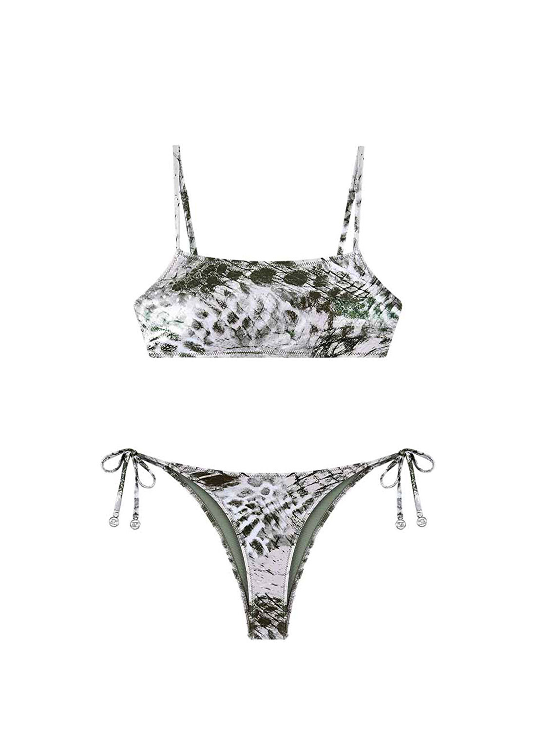 Bia Swimwear Sofia Pattern Fabric Askılı Kadın Bikini Takımı