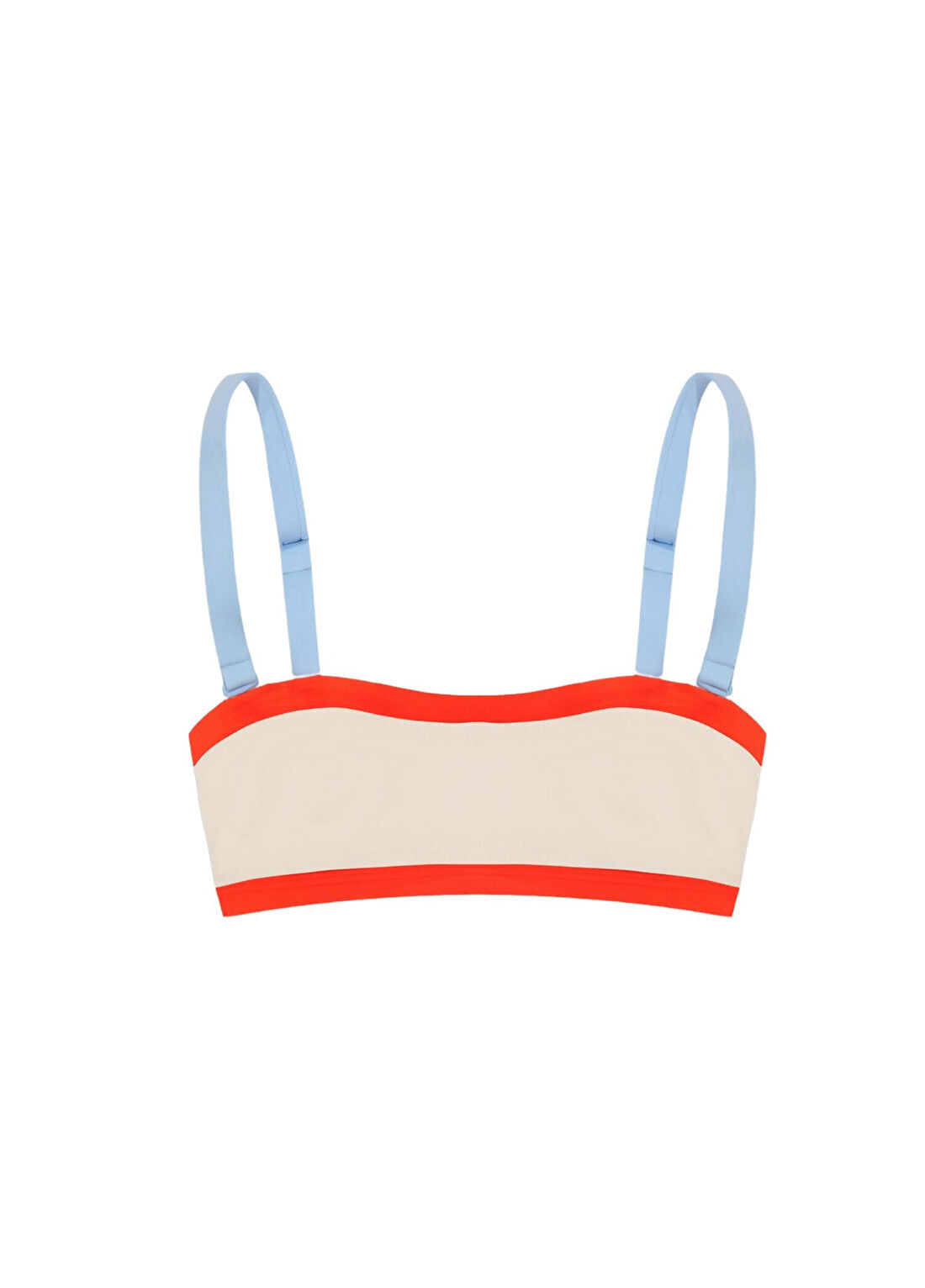 Yorstruly Pearled White Baguette Kadın Bikini Üstü