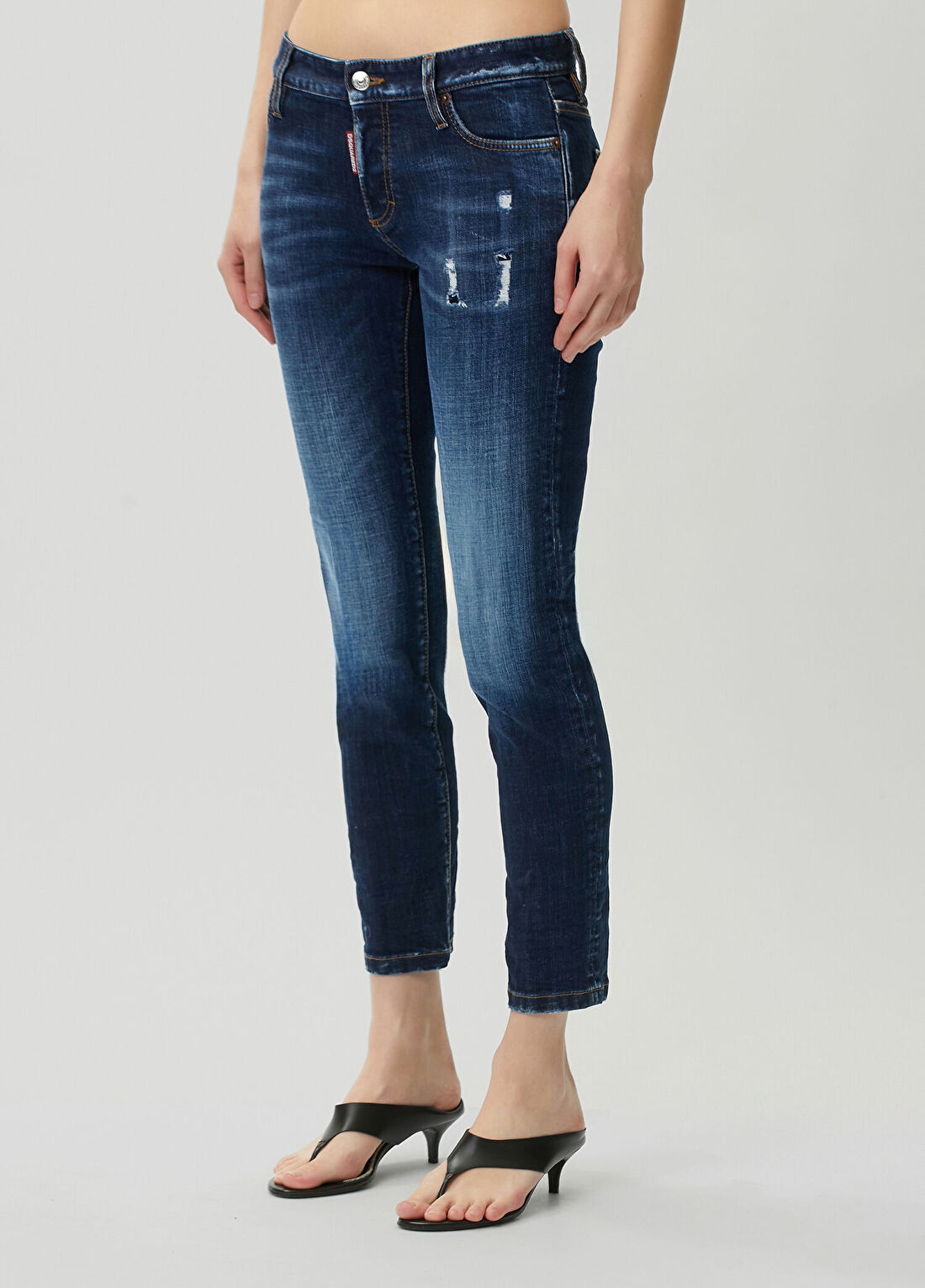 Dsquared2 Skinny Mavi Jean Pantolon görsel 2