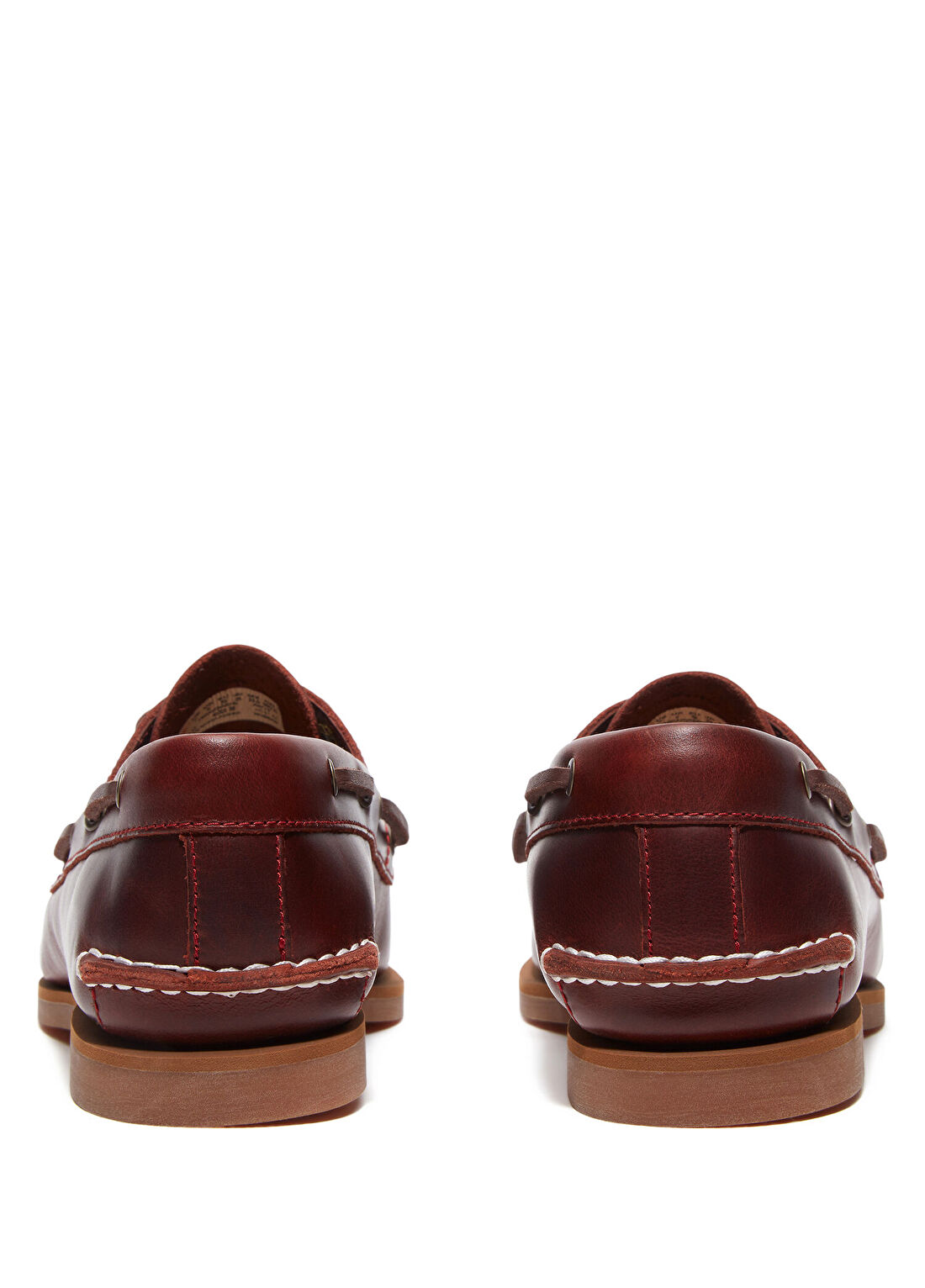 Timberland Classic Bordo Kadın Deri Loafer görsel 3