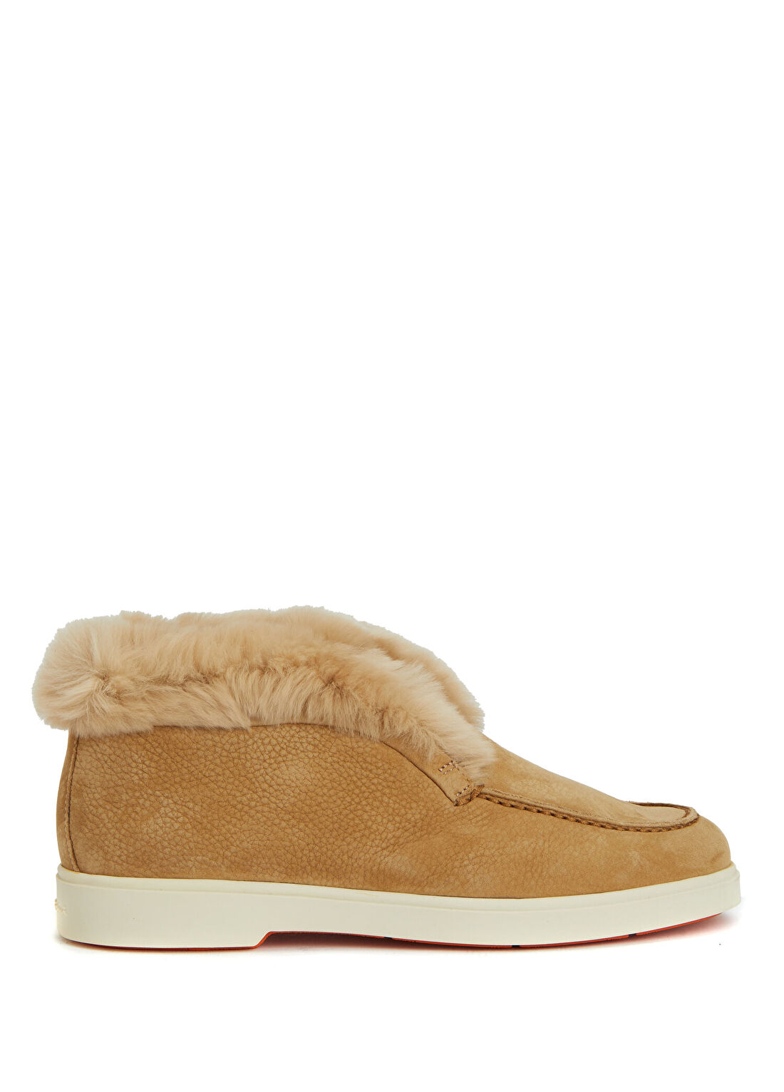 Santoni Hadeel Taba Kadın Süet Loafer