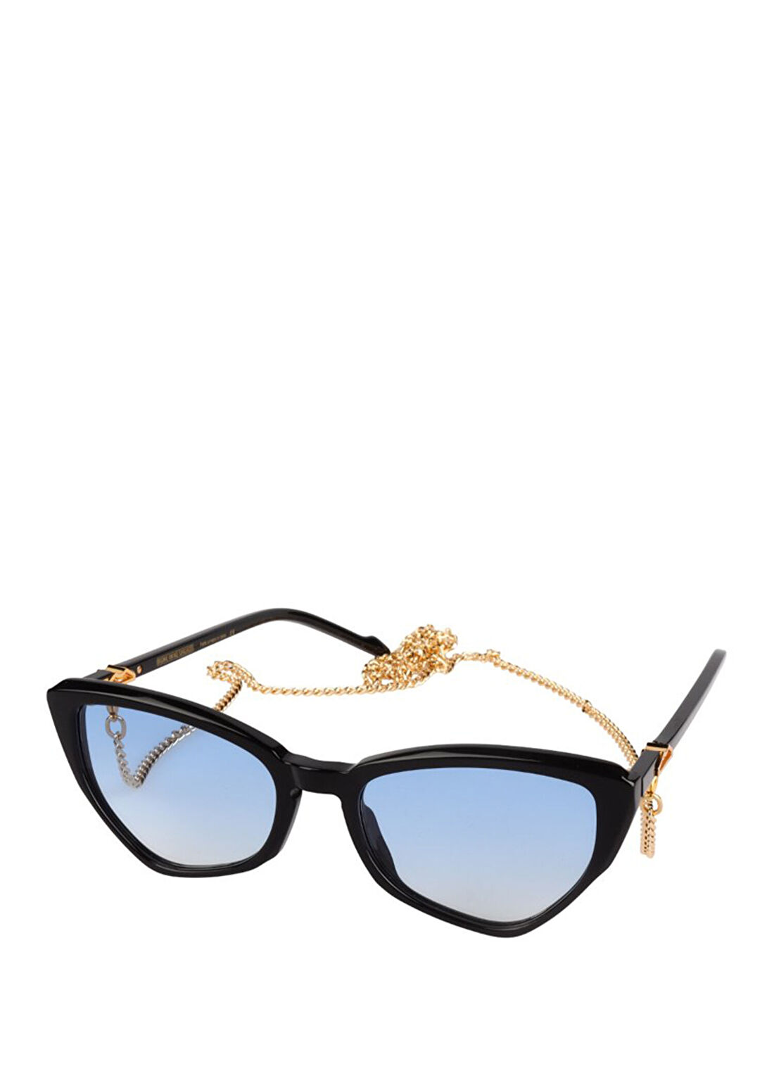 Original Vintage Sunglasses Naples Bay NB 09 Black-005 Siyah Asetat Unisex Güneş Gözlüğü