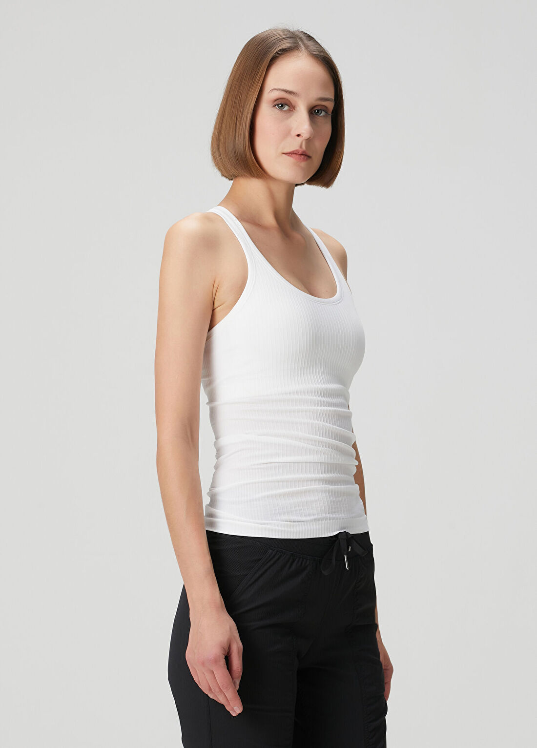 lululemon Ebb to Street Beyaz Atlet görsel 3