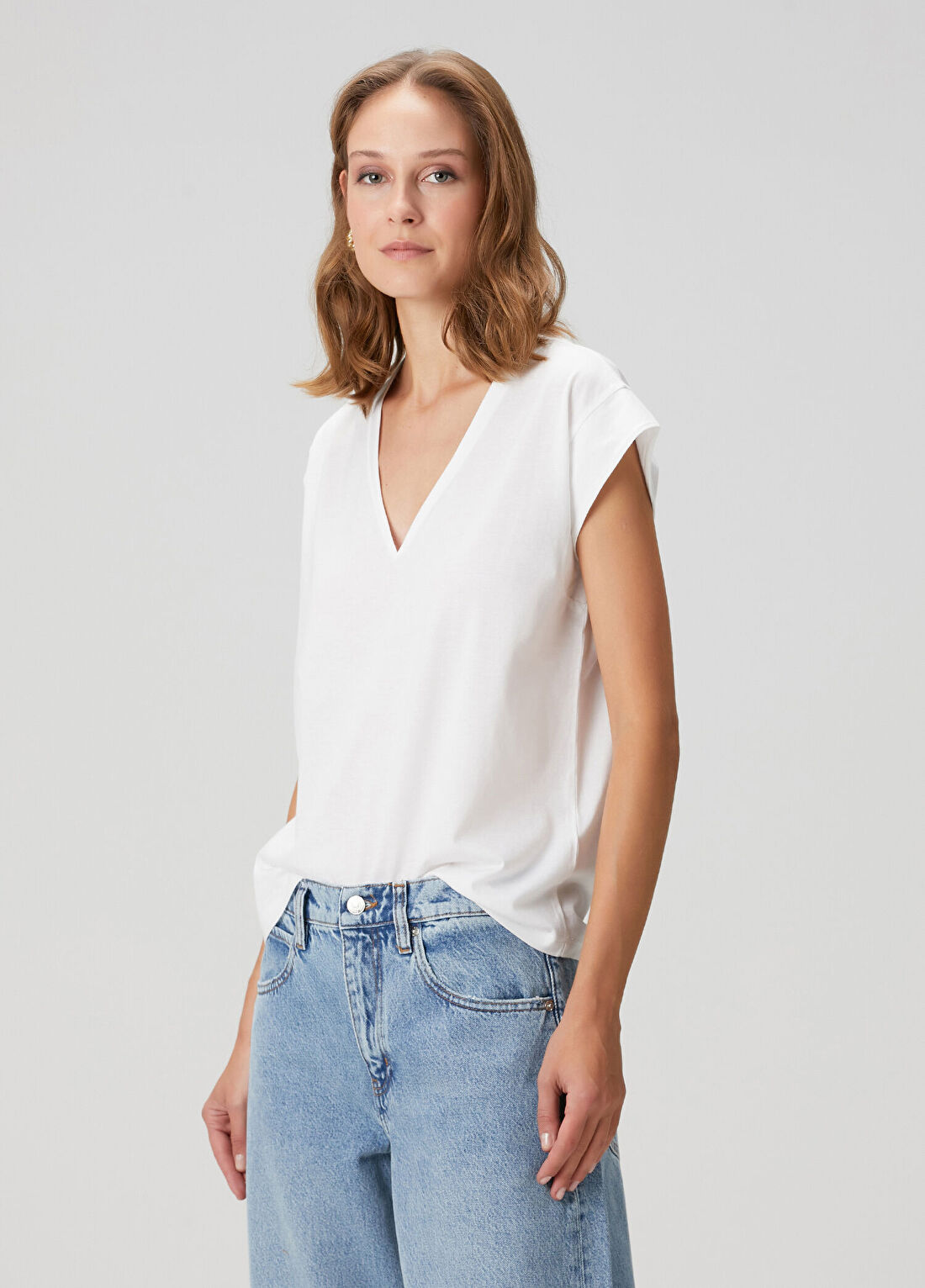 Frame Denim Beyaz T-shirt