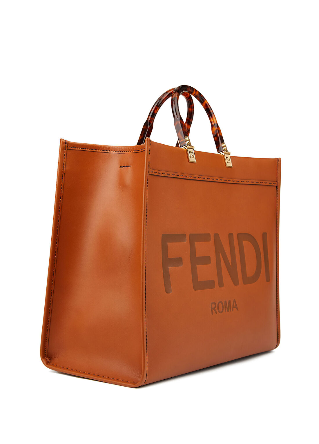 Fendi Sunshine Large Taba Kadın Deri Çanta görsel 3