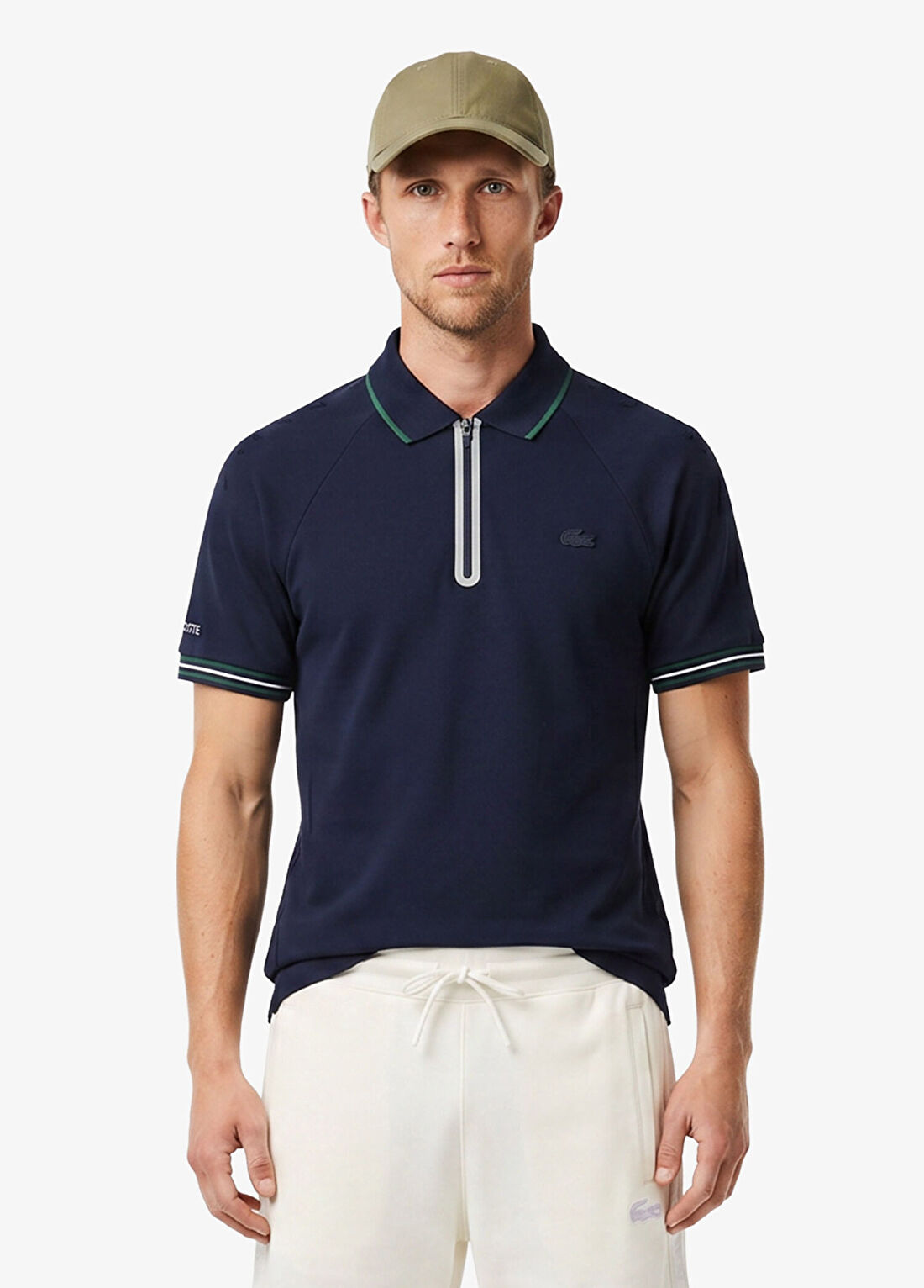 Lacoste Lacivert Polo Yaka Regular Fit Kısa Kollu Erkek T-shirt
