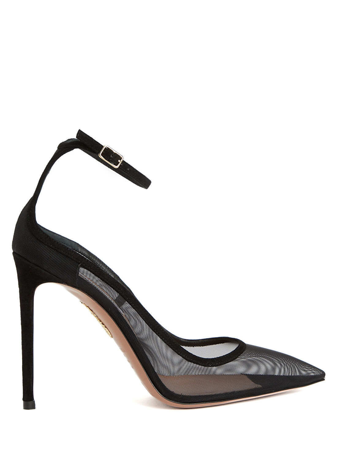 Aquazzura Love Affair Siyah Topuklu Ayakkabı
