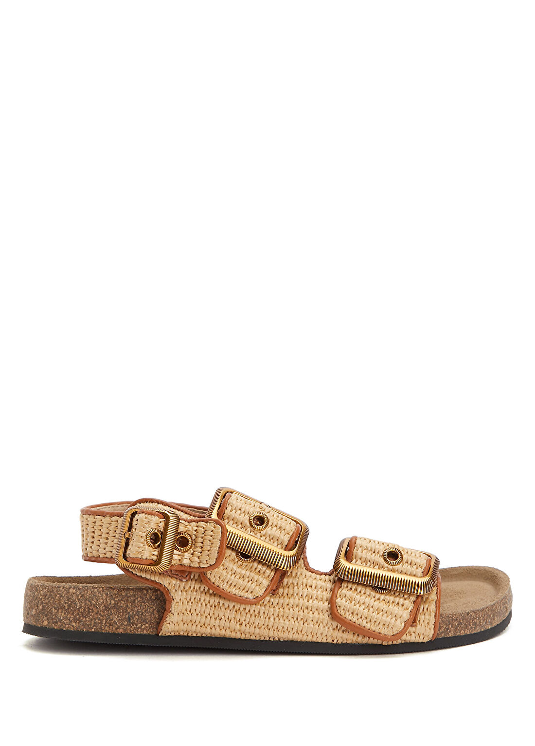 AllSaints Staffa Bej Kadın Rafya Sandalet