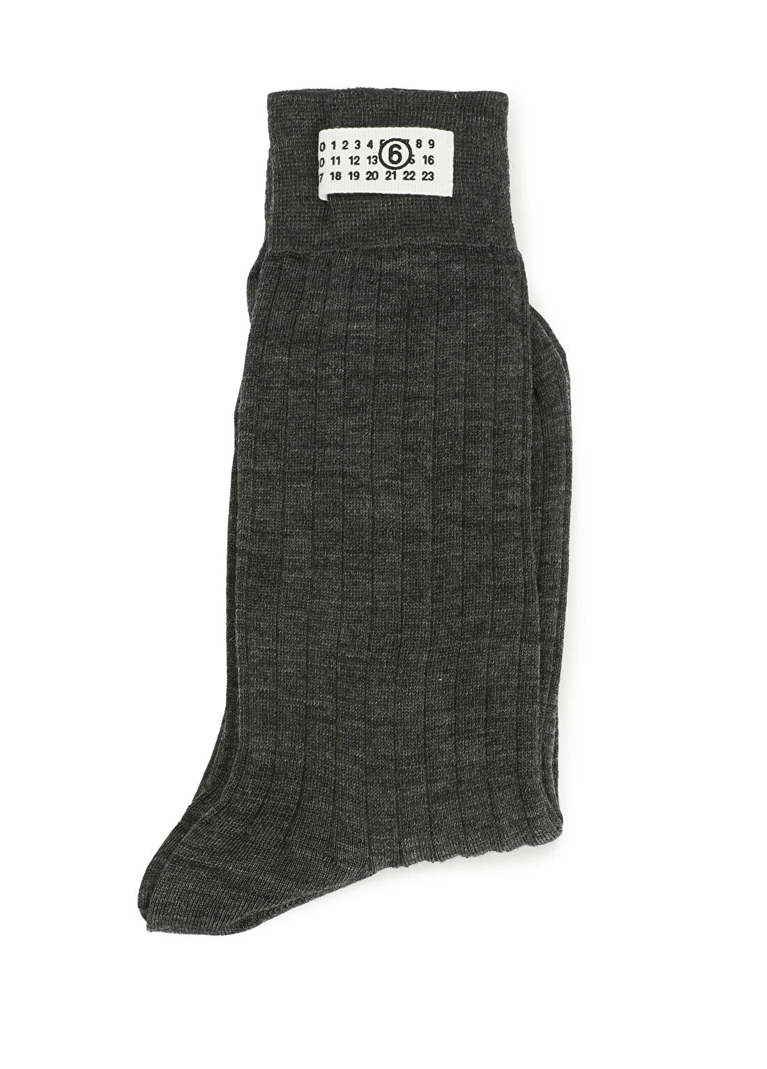 MM6 Maison Margiela Gri Kadın Yün Çorap