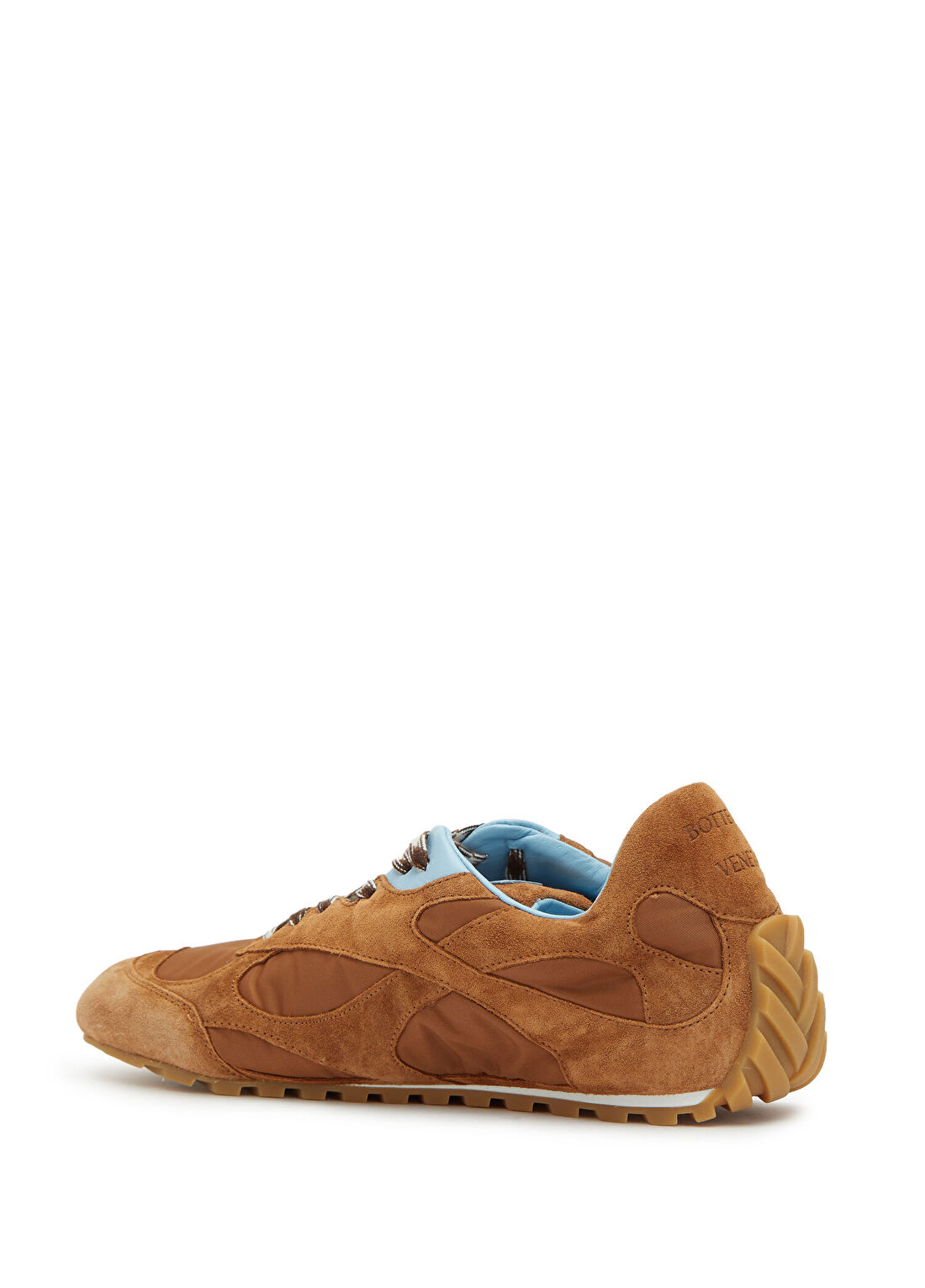 Bottega Veneta Taba Mavi Kadın Süet Sneaker görsel 3
