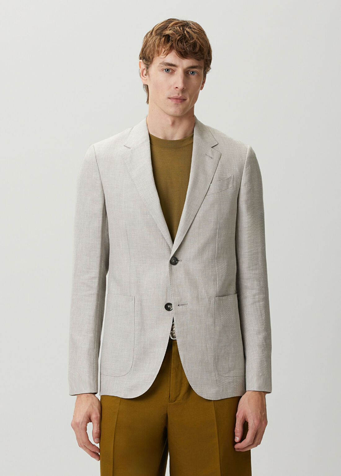 Zegna Açık Gri Formal Ceket