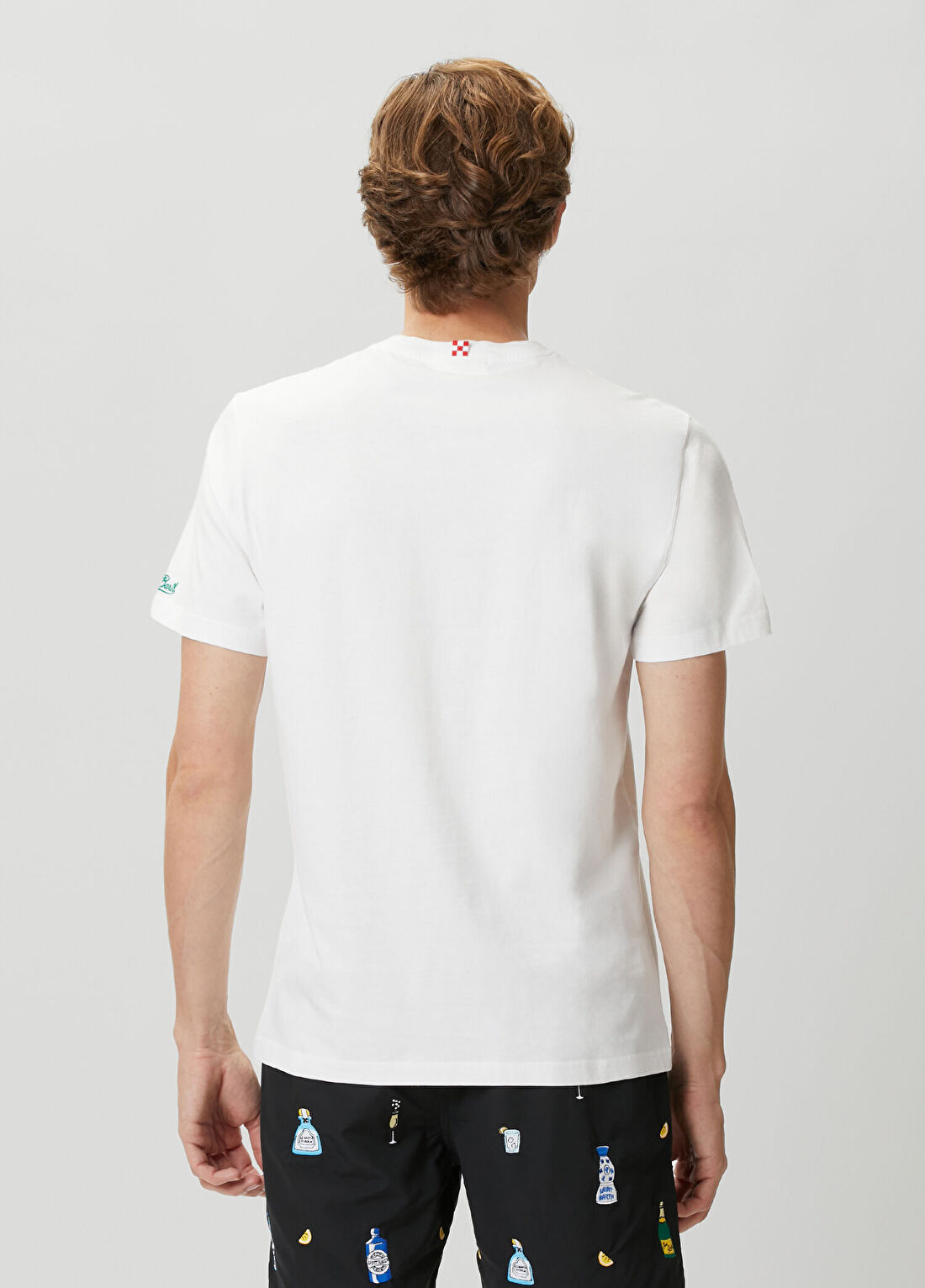 MC2 (Saint Barth) Beyaz Slogan Baskılı T-shirt