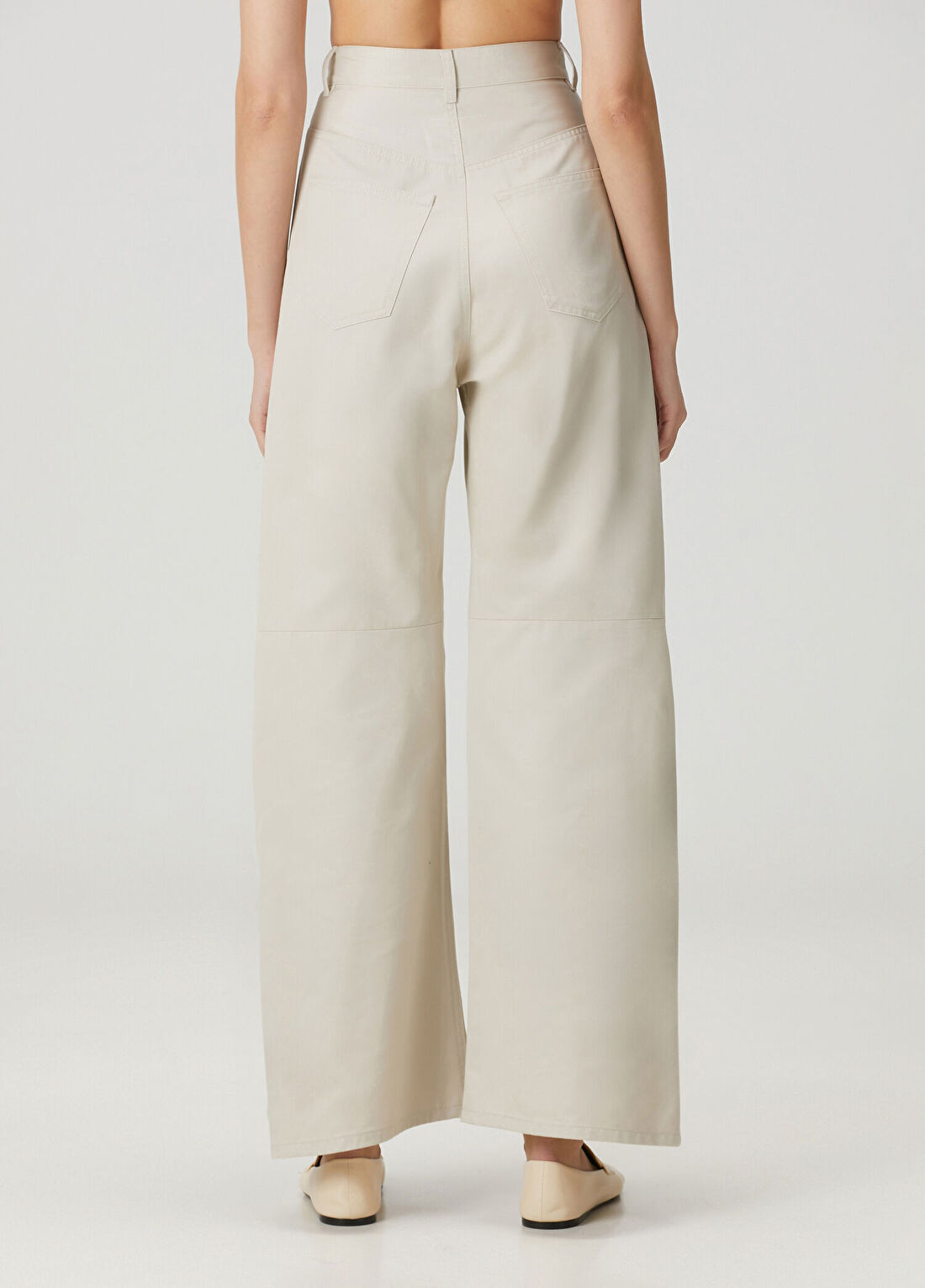 MM6 Maison Margiela Bej Pantolon görsel 4