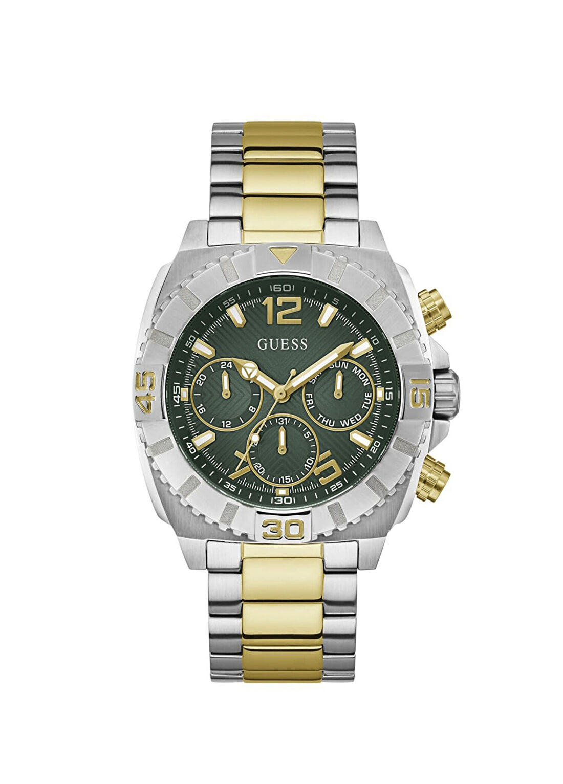 Guess GUGW0800G1 Altın Rengi Metalik Gri Çelik Erkek Kol Saati
