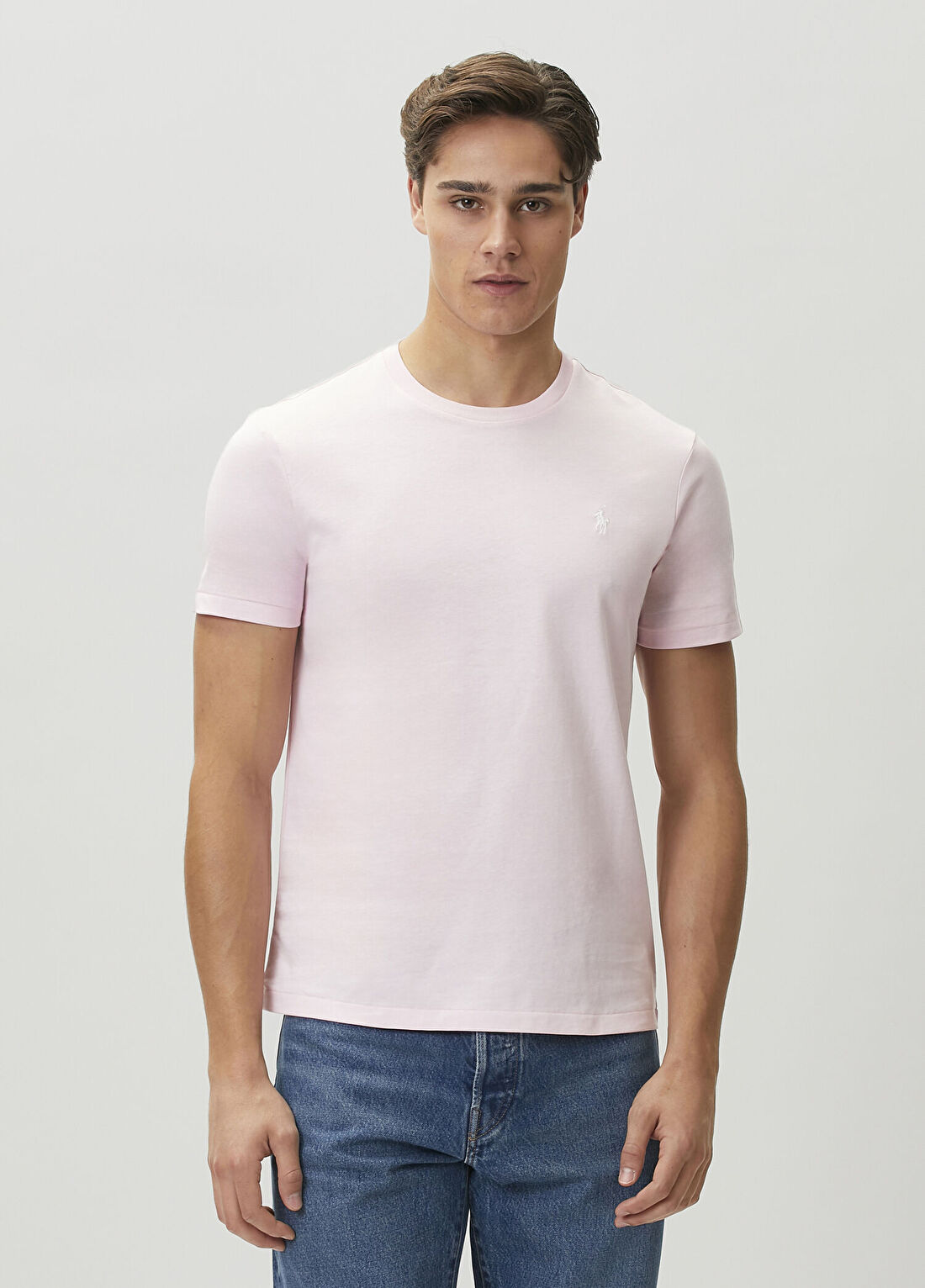 Polo Ralph Lauren Slim Fit Pembe Jersey T-shirt