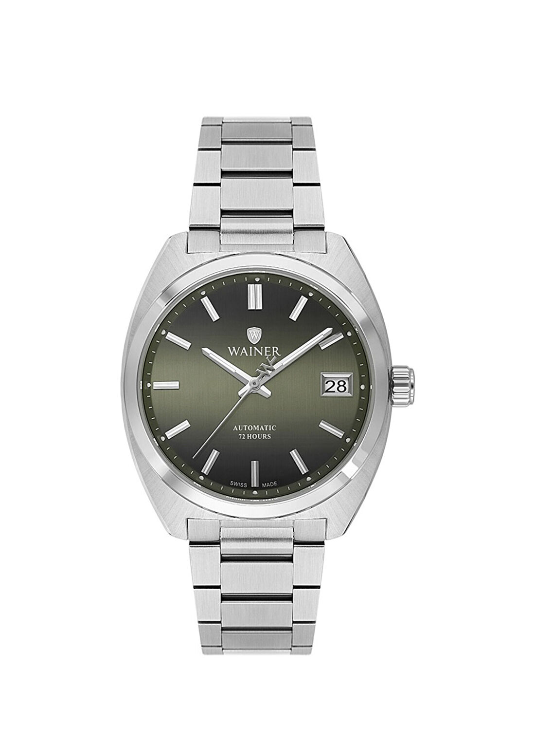 Wainer WA.25650-B Gümüş Erkek Kol Saati