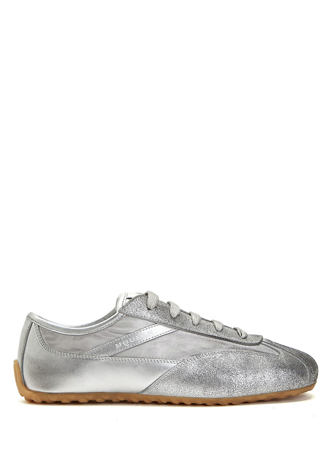 McQueen Boxe Silver Kadın Deri Sneaker