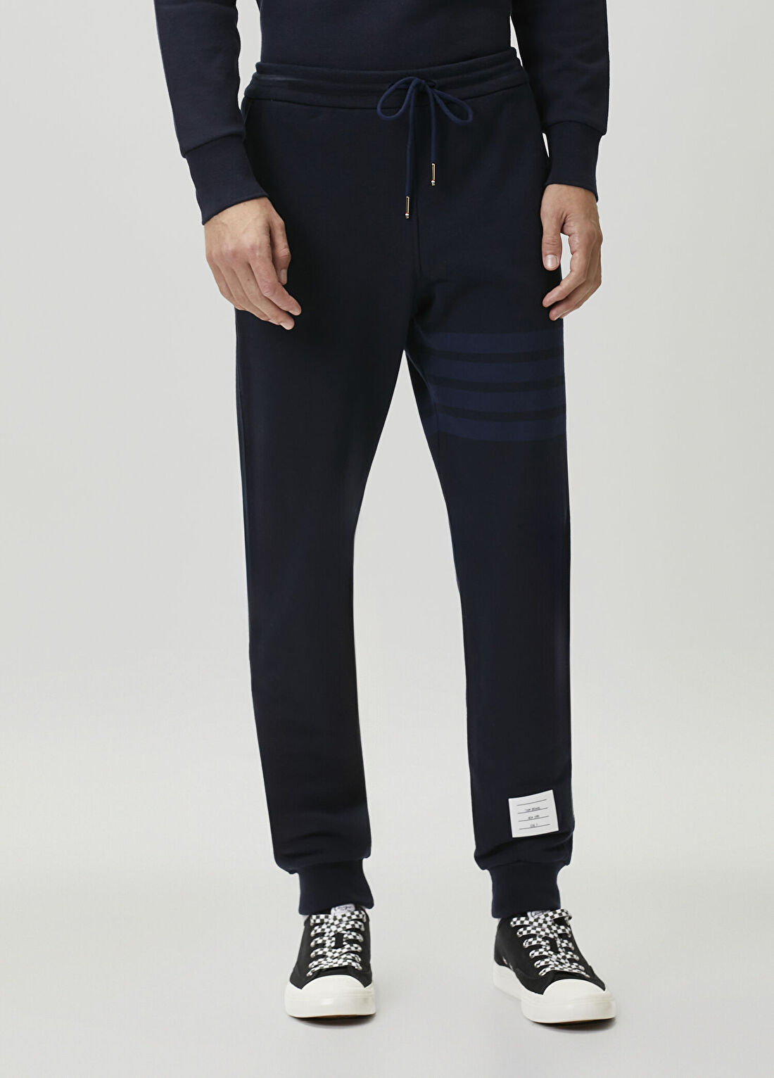 Thom Browne Lacivert Beli Kordonlu Jogger Eşofman Altı görsel 2