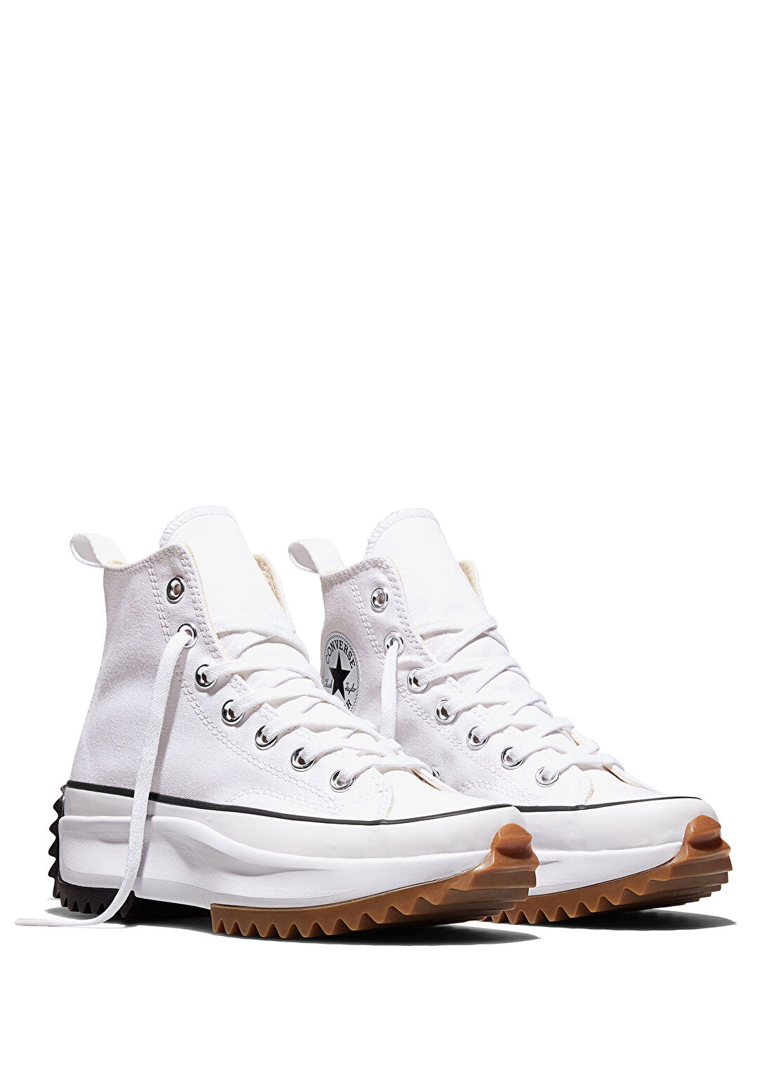 Converse Run Star Hike Beyaz Unisex Platform Sneaker görsel 2