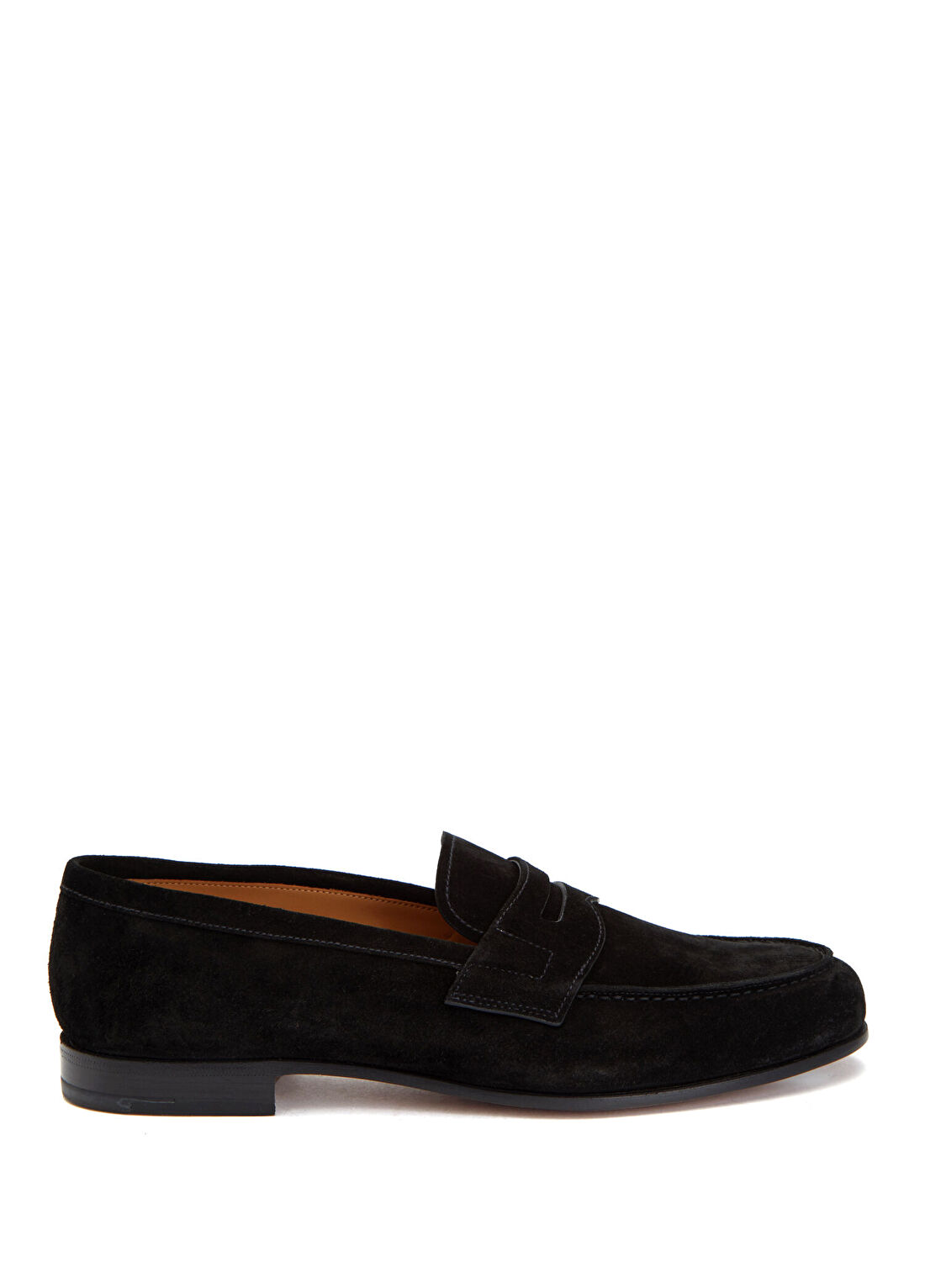 Church's Siyah Erkek Süet Loafer