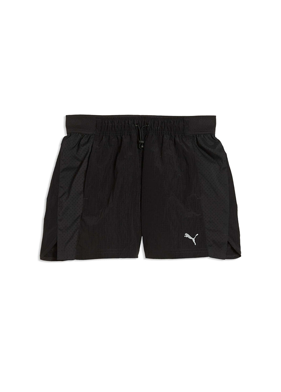 Puma Run Culture Collective T7 Dokuma 4" Siyah Kadın Spor Şort