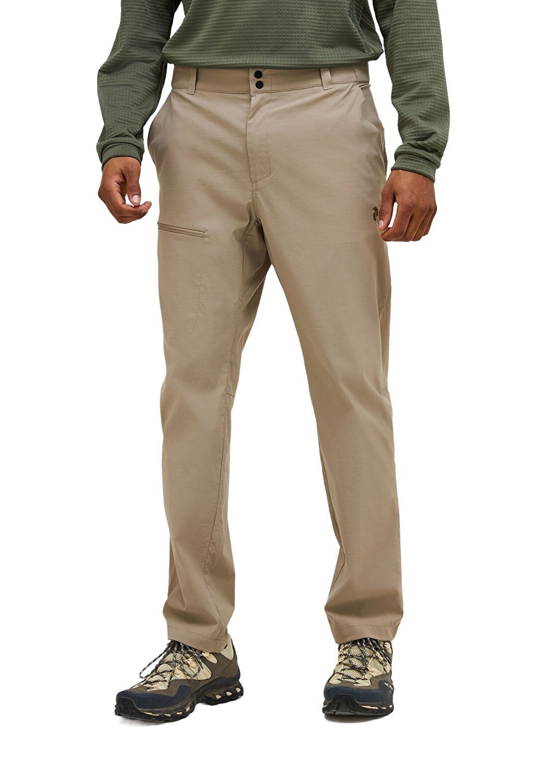 Peak Performance Iconiq Bej Regular Fit Erkek Outdoor Pantolonu