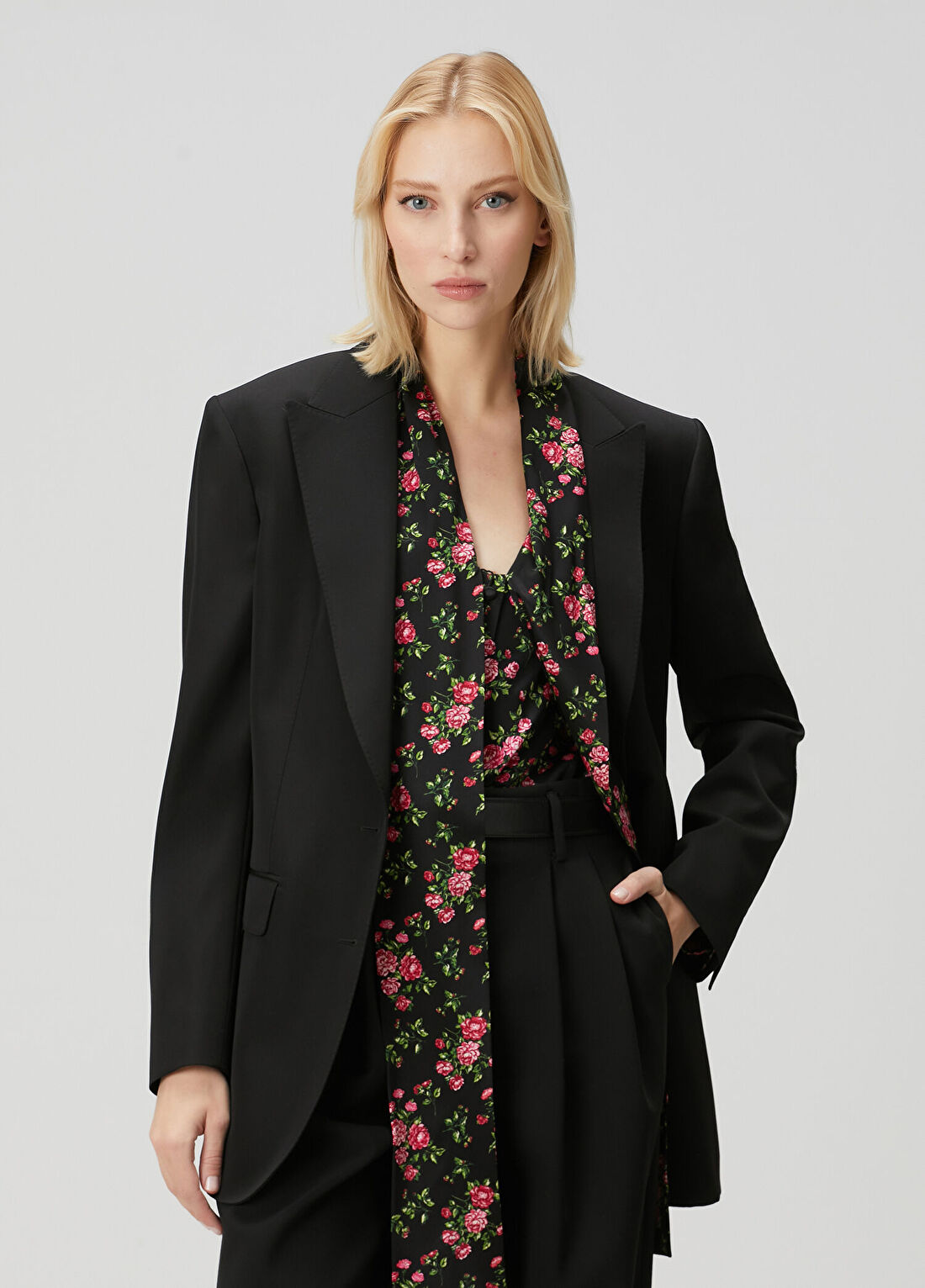 Dolce&Gabbana Siyah Yün Ceket