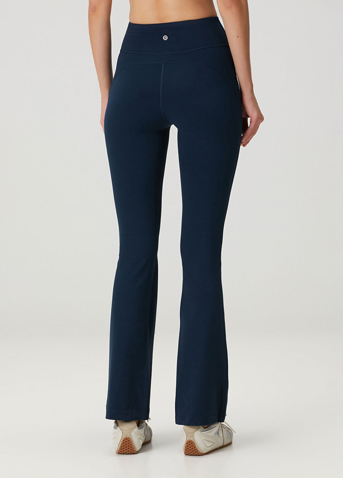 lululemon Groove Nulu High Rise Flare Lacivert Tayt Regular görsel 4
