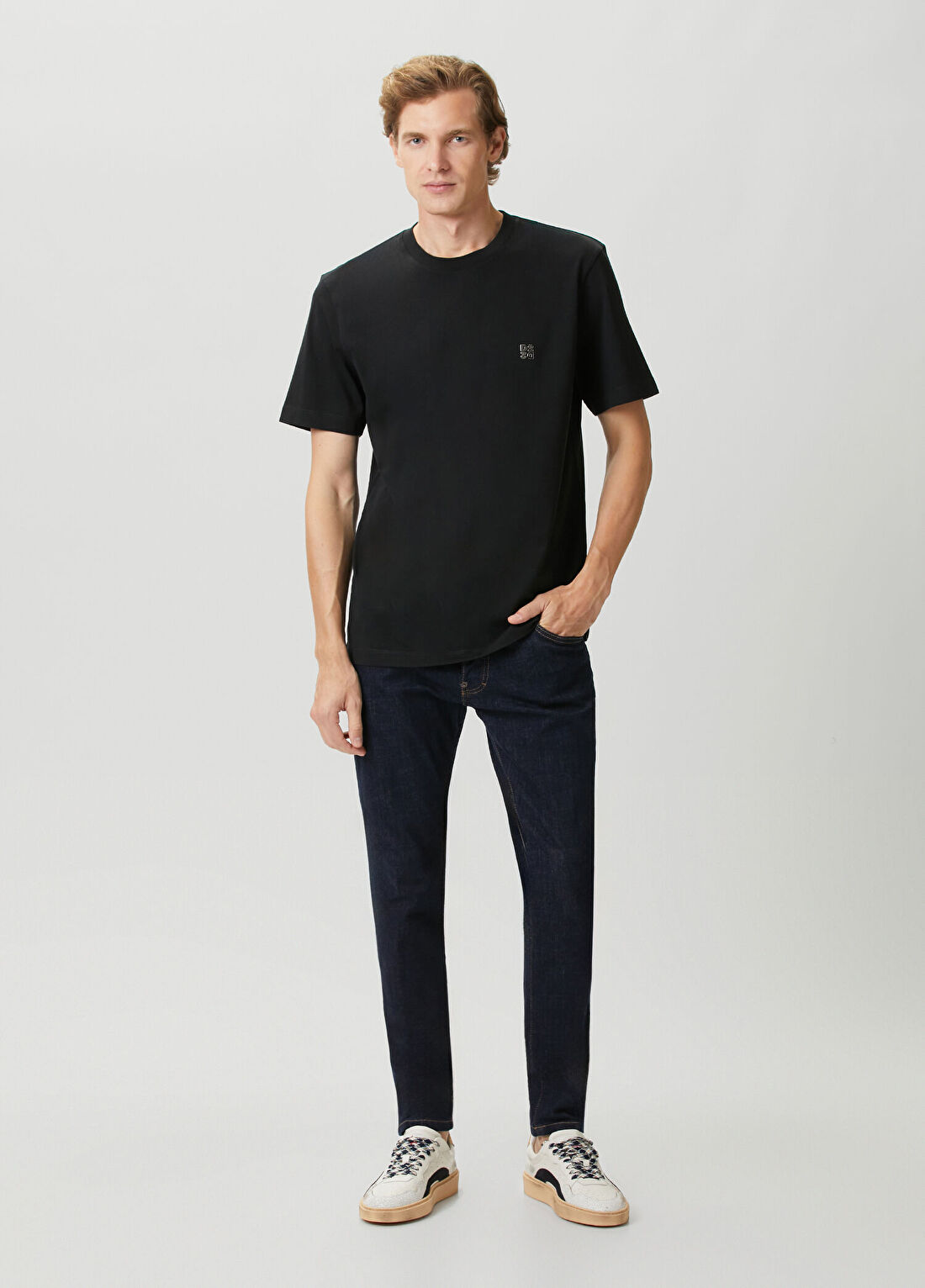Dsquared2 Regular Fit Siyah T-shirt görsel 2