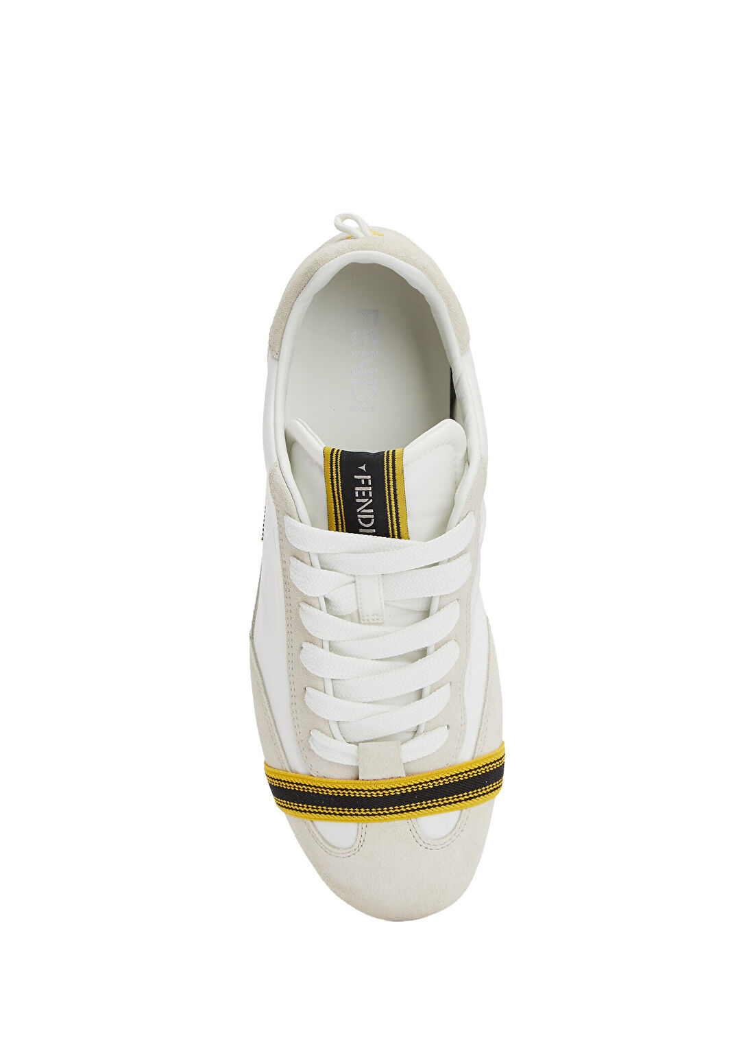 Fendi Wrap Beyaz Kadın Deri Sneaker görsel 4