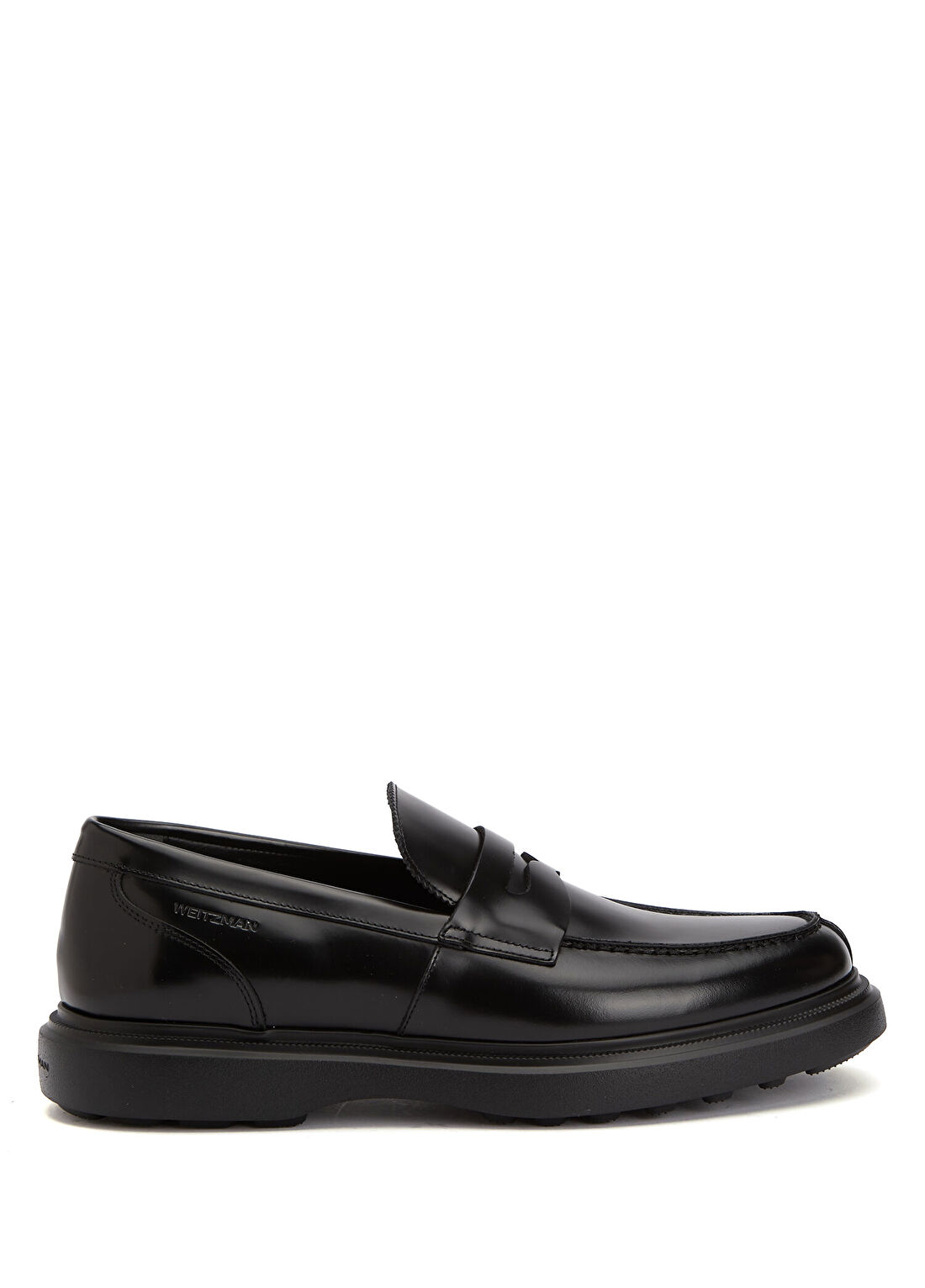 Stuart Weitzman Alvin Siyah Erkek Deri Loafer