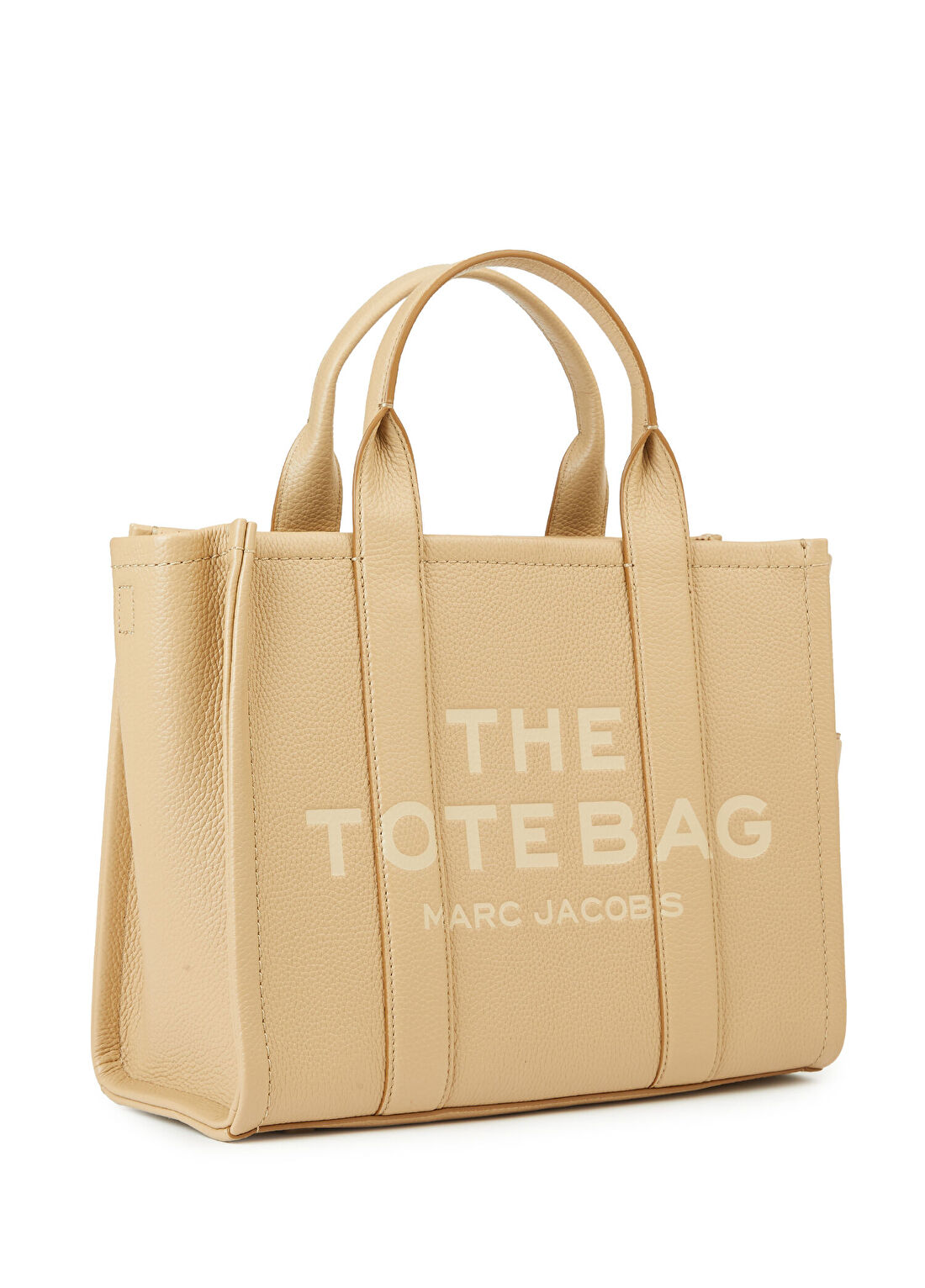 Marc Jacobs Medium Camel Kadın Deri Alışveriş Çantası görsel 3
