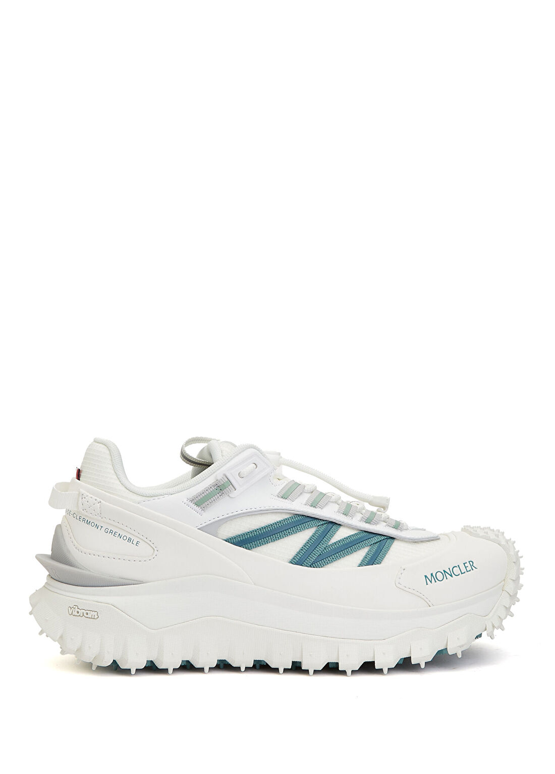 Moncler Kırık Beyaz Yeşil Kadın Sneaker