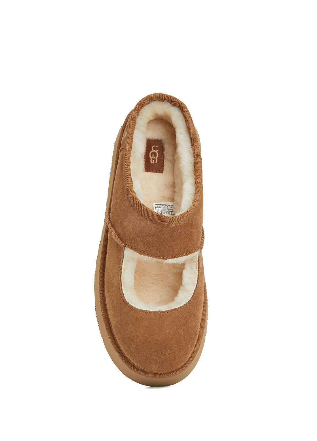 Ugg Bea Mary Jane Taba Kadın Deri Terlik görsel 4