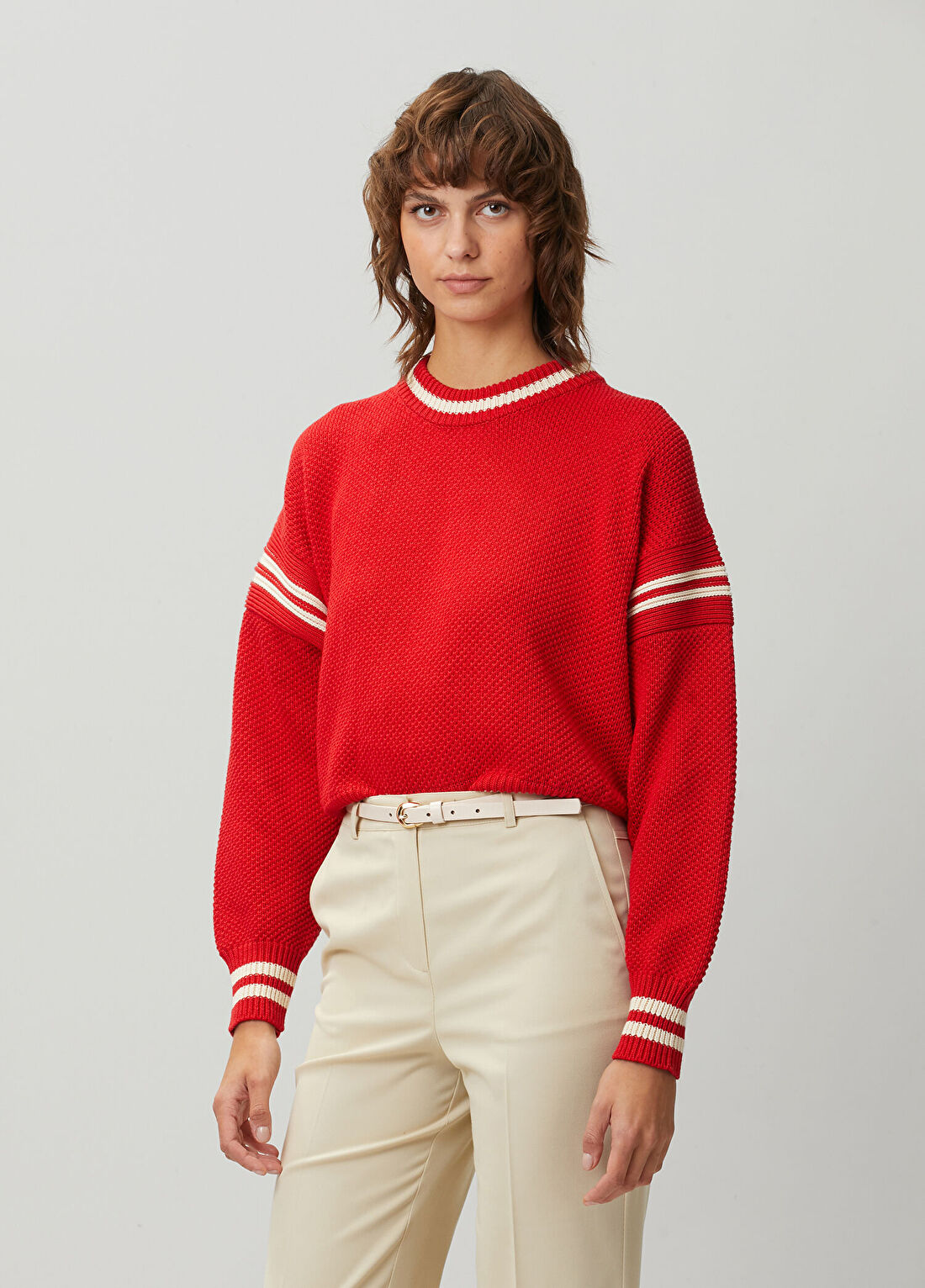 Golden Goose Kırmızı Triko görsel 3